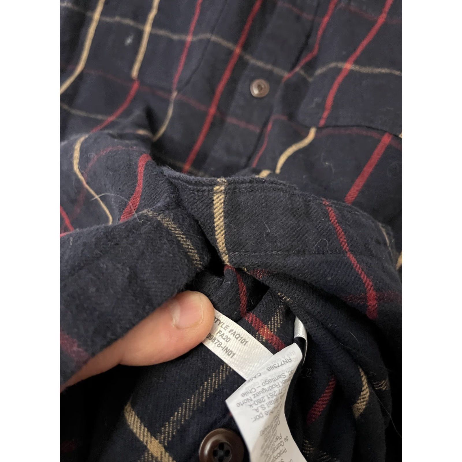 J.Crew J.CREW Men's L Button-Up Flannel Shirt Blue Plaid Slim Fit Midweight Cotton Long Sleeve Casual Workwear Shirt Size US L / EU 52-54 / 3 - 4 Thumbnail