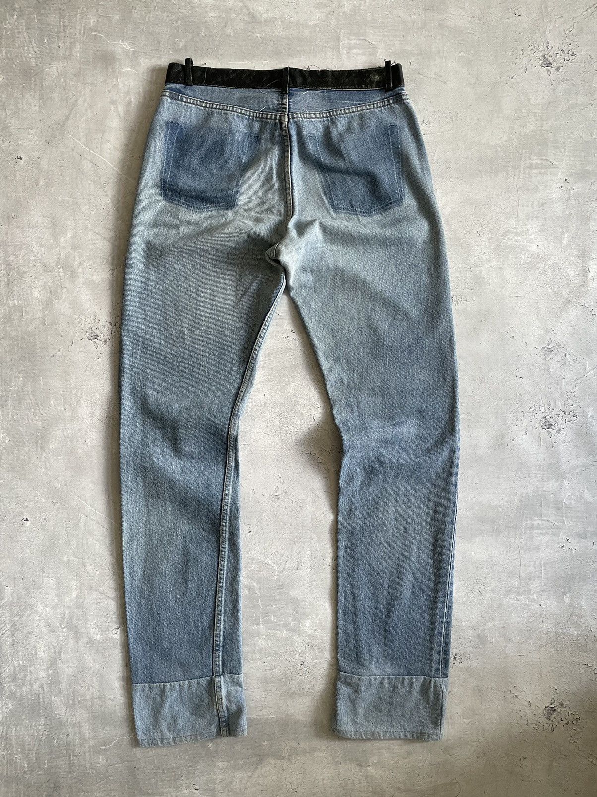 Maison Margiela MM6 Maison Margiela 😍 Archive Denim Jeans 1999 😍 Size US 32 / EU 48 - 4 Thumbnail