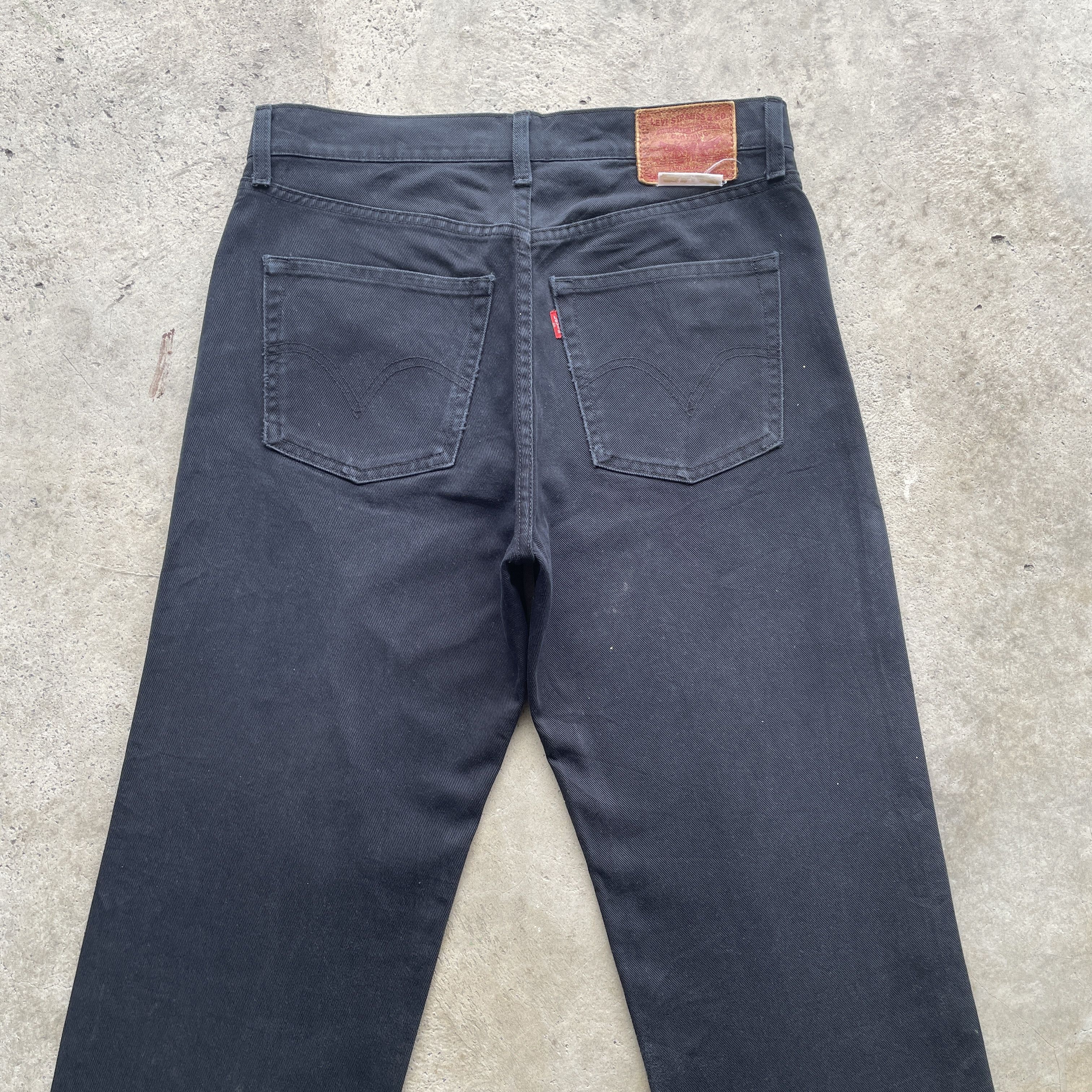 Levi's × Vintage VINTAGE LEVI’S 502 FADED DENIM DISTRESSED BLACK JEANS PANTS Size US 32 / EU 48 - 12 Thumbnail