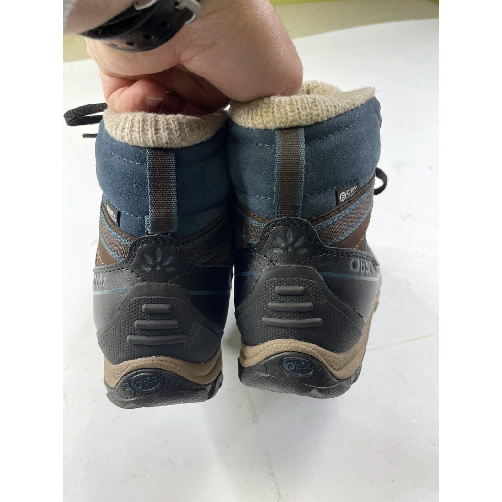 Oboz Oboz Juniper Waterproof Mid Chukka Boots Women - 8.5 US - Leather Brown Waterproof Boots Womens 8.5} Size US 6 / IT 36 - 5 Thumbnail