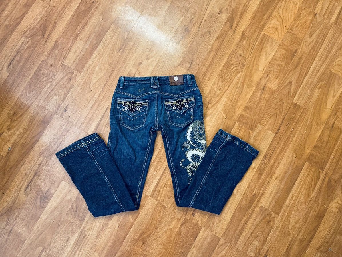 Antik Denim Women’s low-rise flare Antik Denim Size 27" / US 4 / IT 40 - 4 Thumbnail