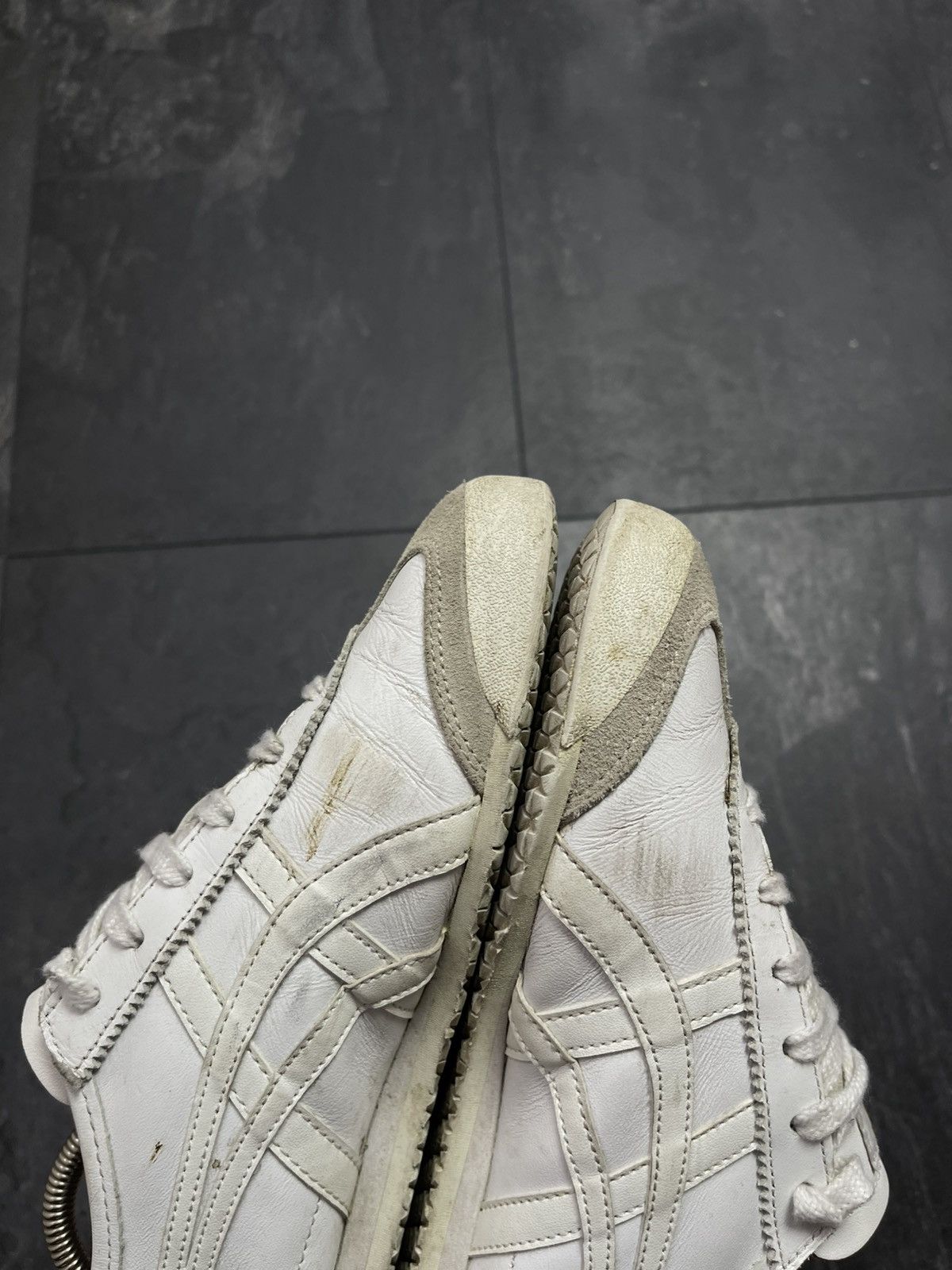 Streetwear Vintage asics onitsuka tiger leather sneakers Size US 5.5 / EU 38 - 14 Thumbnail