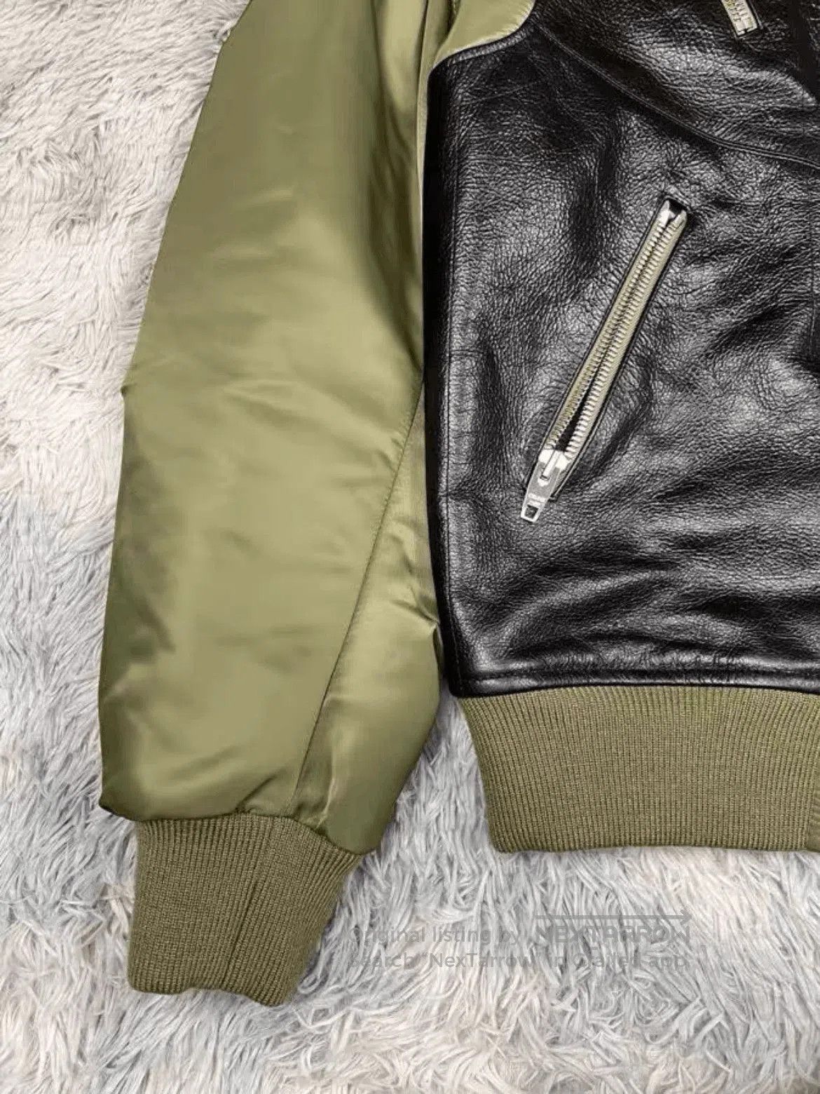 Celine Sz 48 Celine 22AW Leather Joint Bomber. Size US M / EU 48-50 / 2 - 4 Thumbnail