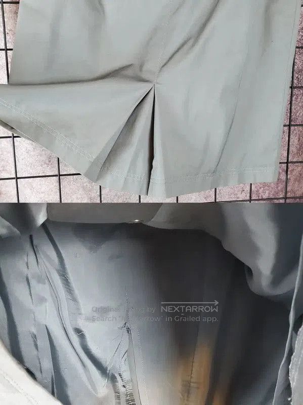 Dior Dior A-Line Gray Cotton Summer Skirt . Size 28" / US 6 / IT 42 - 9 Thumbnail