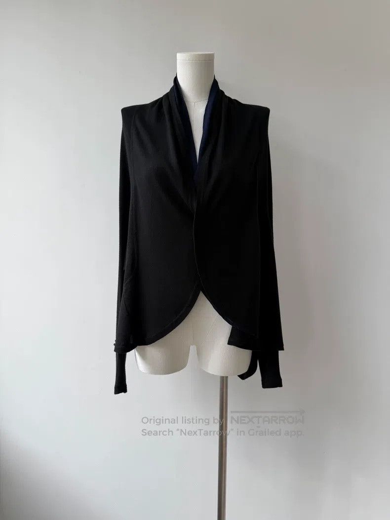 Yohji Yamamoto Yohji Yamamoto 09 SS Double layer deformation cardigan shi Size XS / US 0-2 / IT 36-38 - 4 Thumbnail