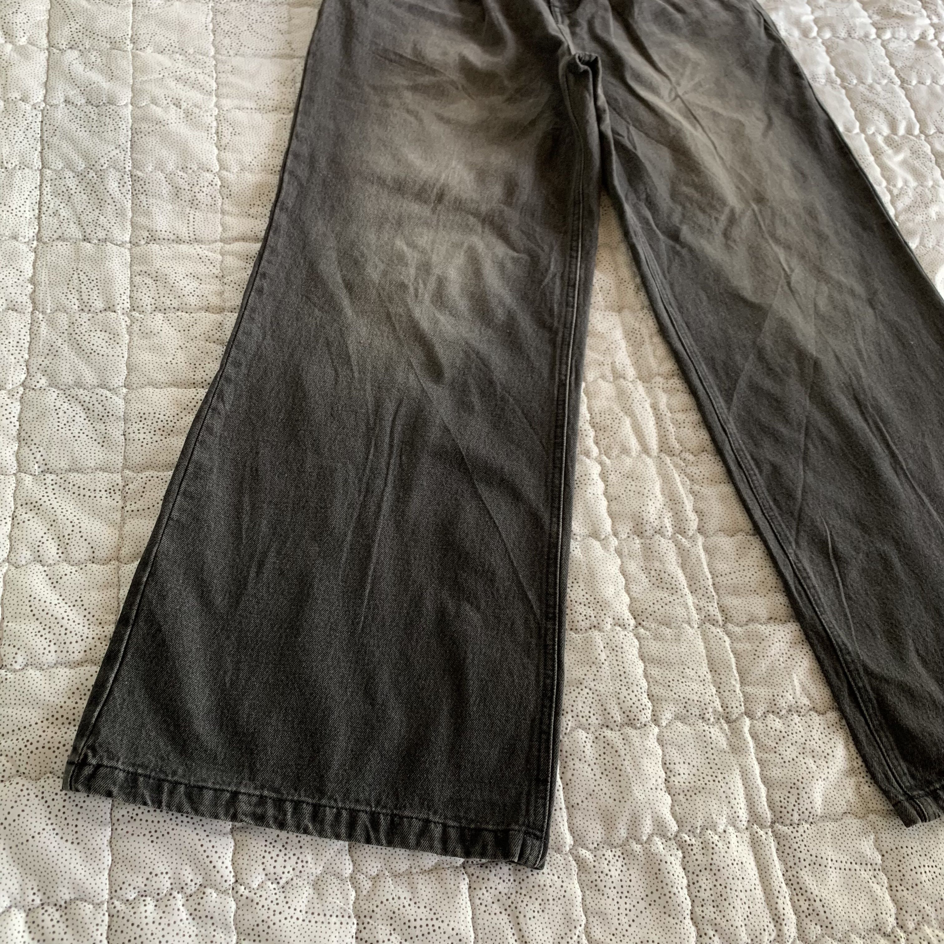 Japanese Brand Rare Mono Mart Baggy Wide Leg Jeans Japanese Brand Size US 27 - 3 Thumbnail