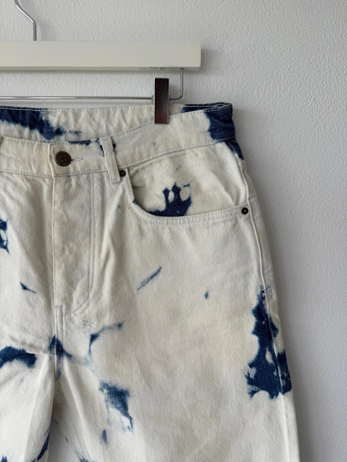 Ksubi new Ksubi mens denim shorts wolf short white blue 32 Size US 32 / EU 48 - 4 Thumbnail