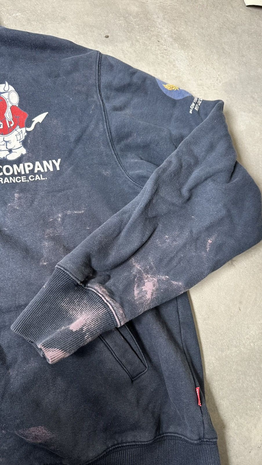 Vintage VINTAGE TED COMPANY WELL FADED ZIPPED HOODIE Size US XL / EU 56 / 4 - 6 Thumbnail