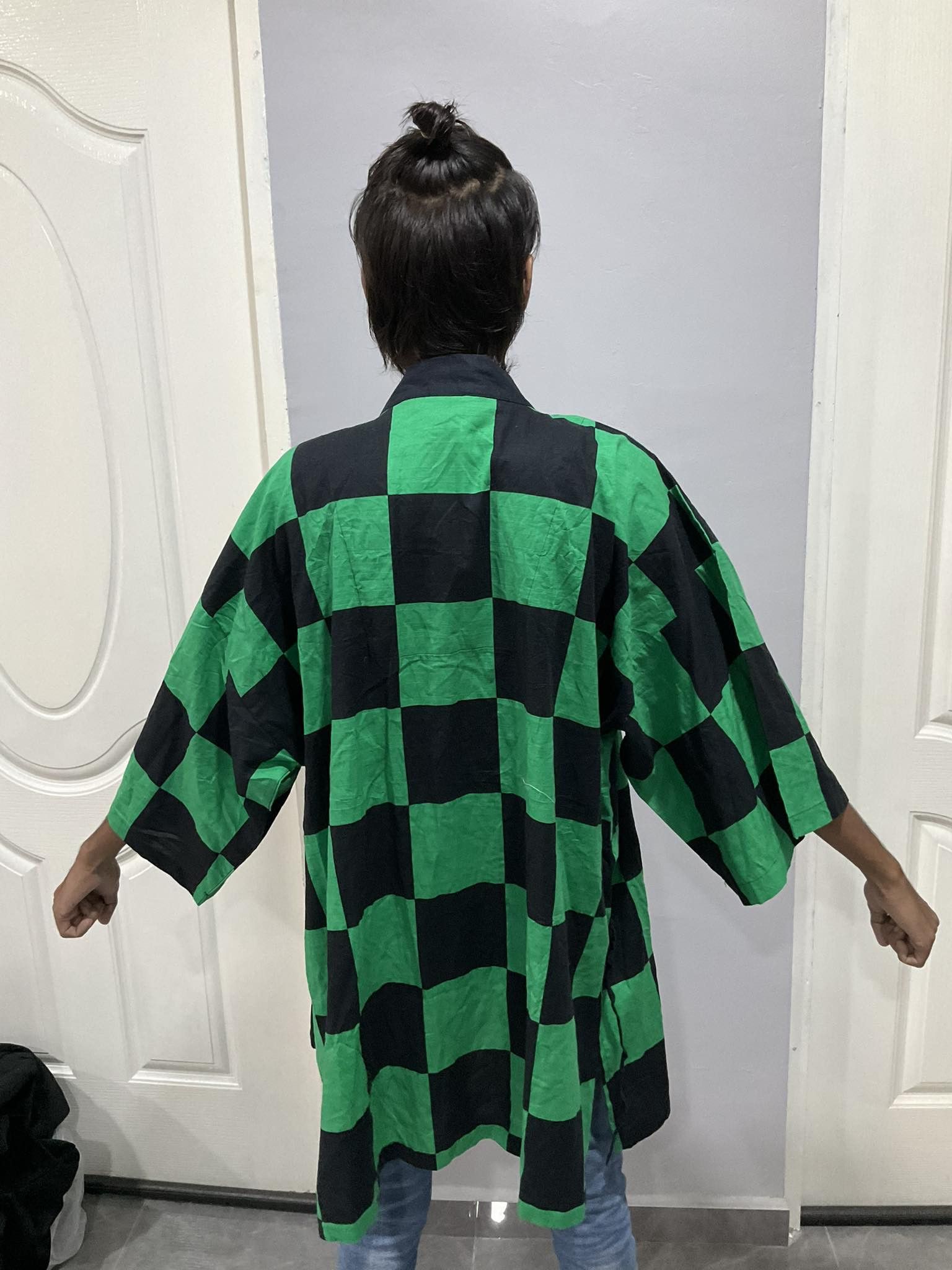 Cartoon Network × Japanese Brand Demon Slayer Kimono Tanjiro Deadstock Size US L / EU 52-54 / 3 - 5 Thumbnail