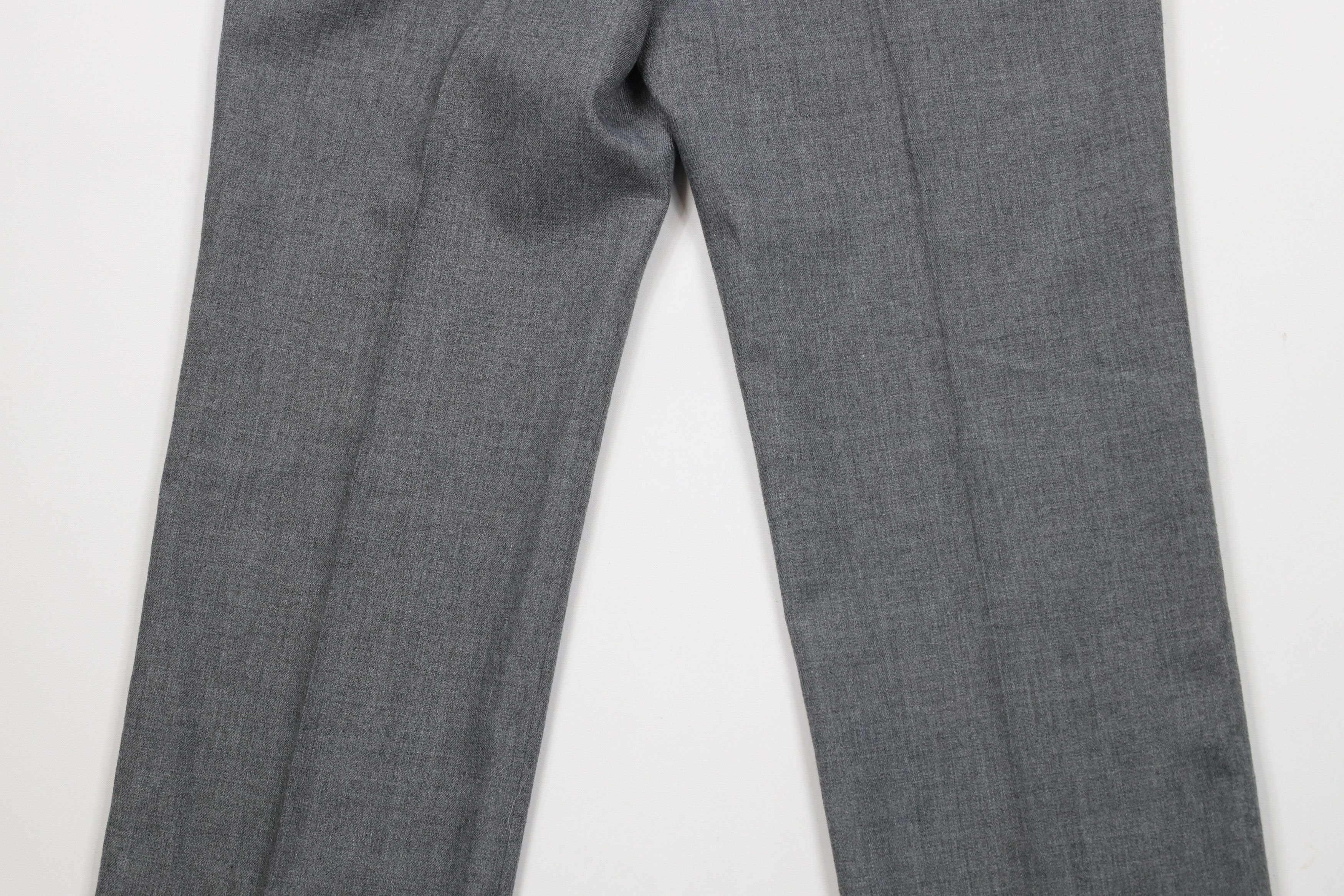 Vintage Vintage 70s Streetwear Chambray Flared Chino Pants Gray USA Size US 32 / EU 48 - 11 Thumbnail