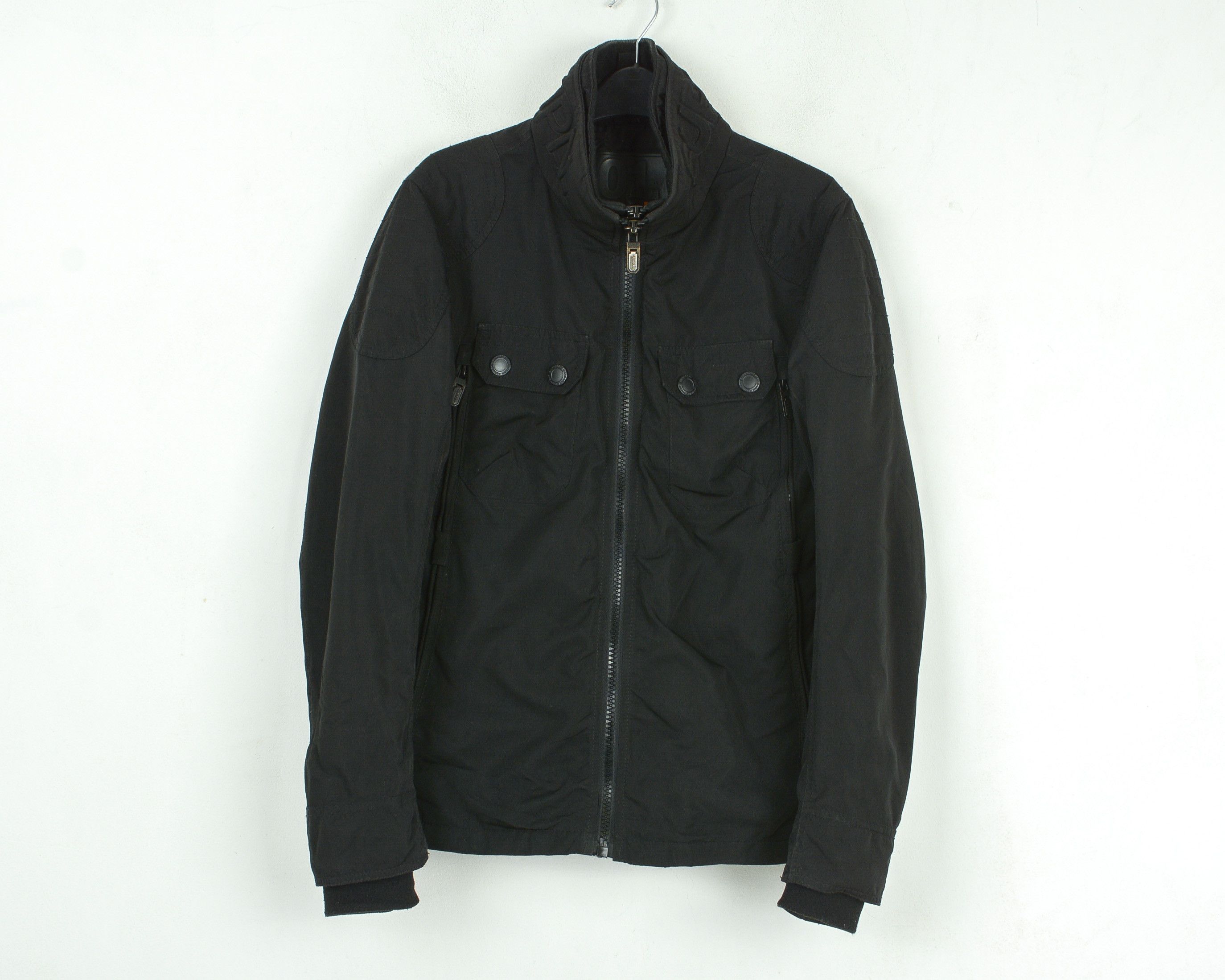 Superdry Moody Utility Jacket Coat Windbreaker Double Zip Windcheater Size US S / EU 44-46 / 1 - 1 Thumbnail
