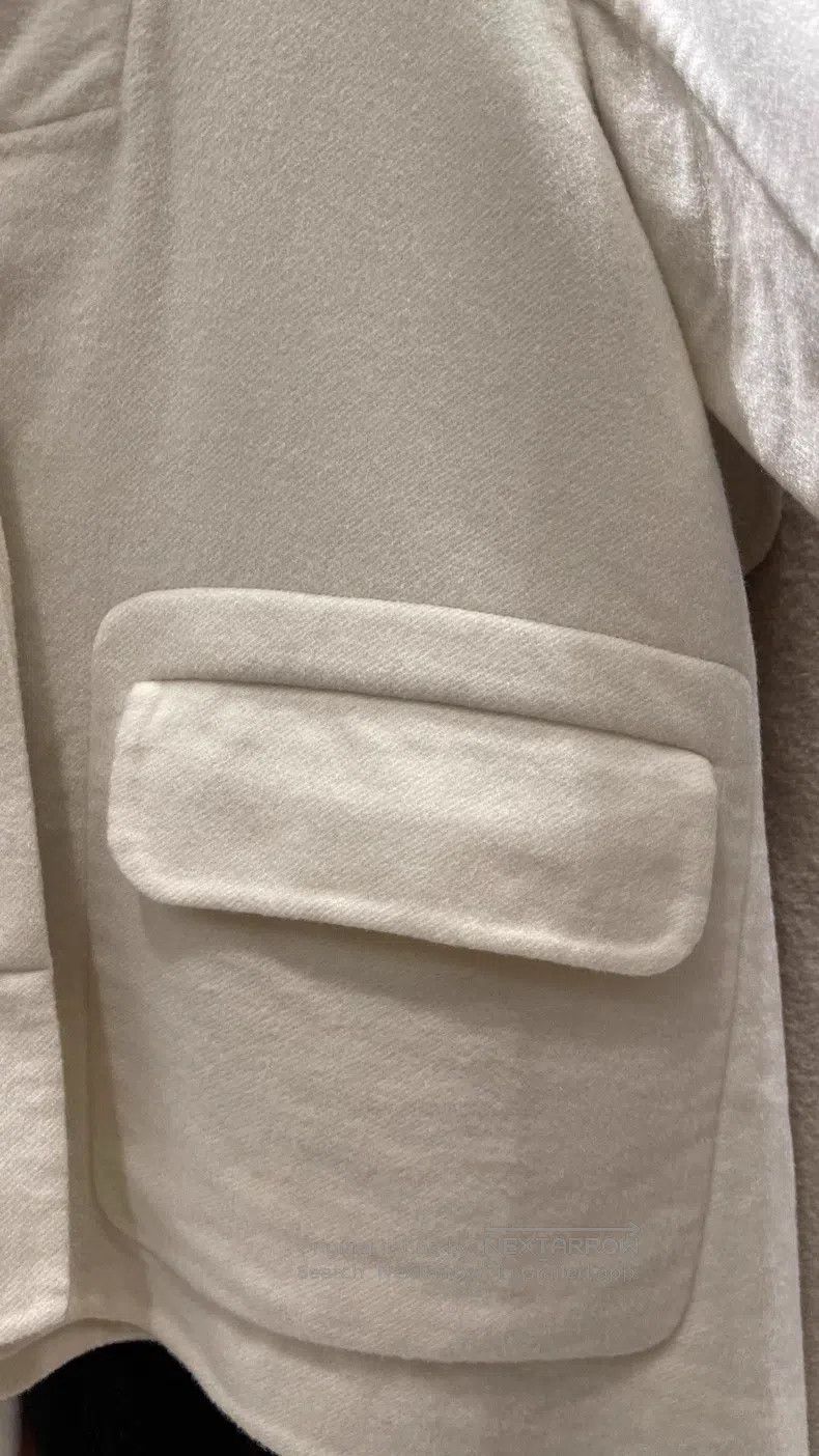 Hermes Hermes Beige Pure Cashmere Short Trench Coat Size XXS / US 00 / IT 34 - 5 Thumbnail