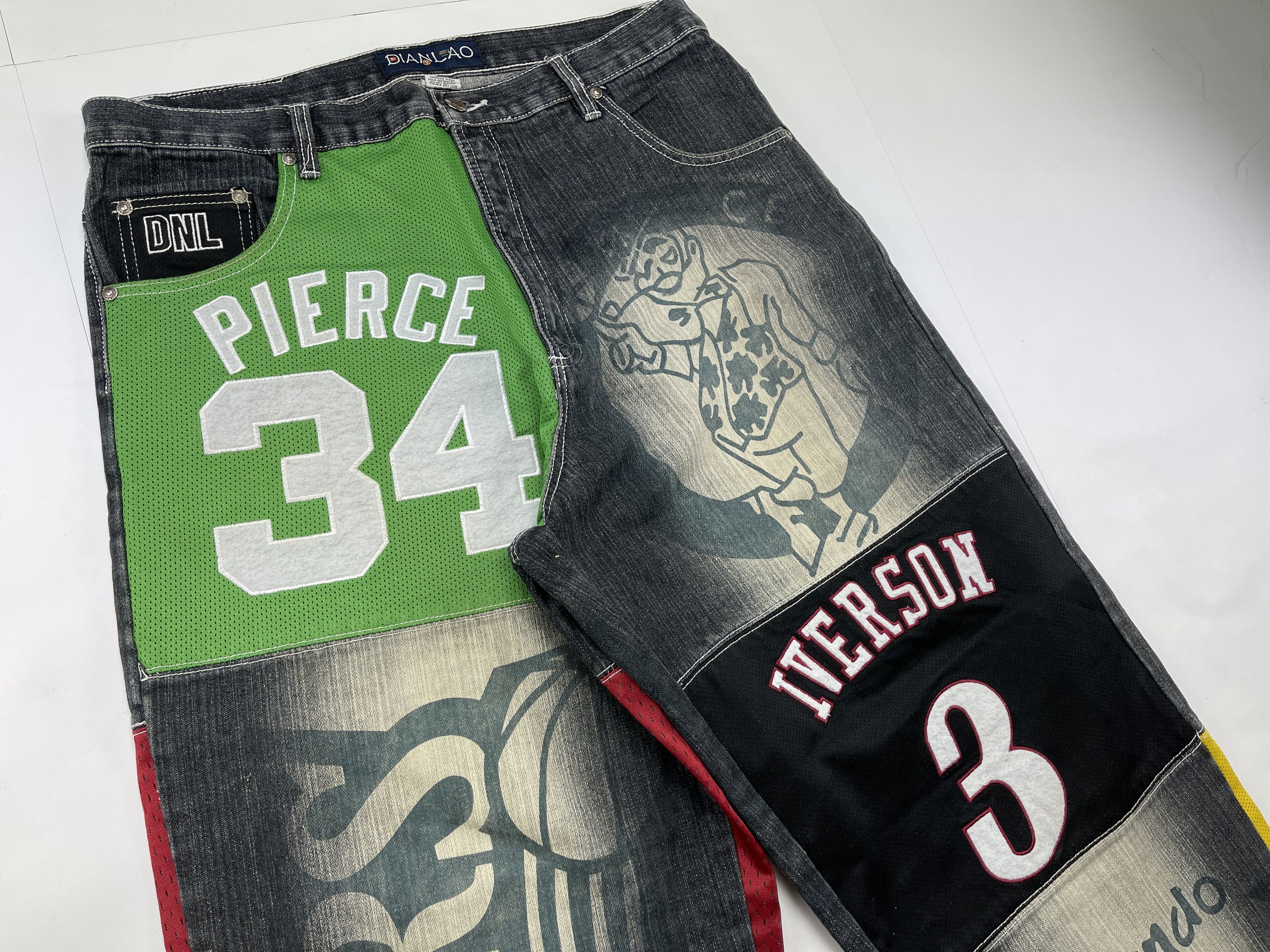 Other NBA jeans, vintage basketball pants, Lakers, 76ers, Magic 36 Size US 36 / EU 52 - 9 Thumbnail