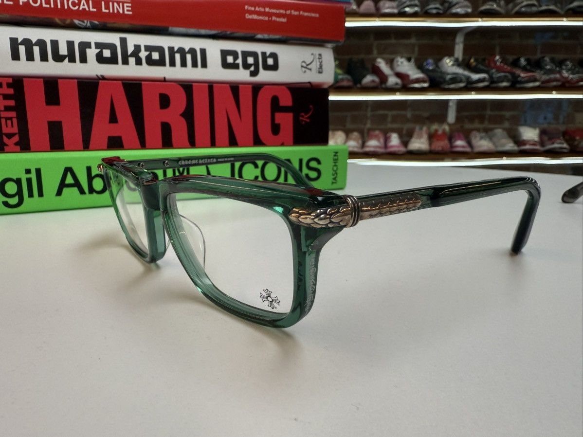 RARE CHROME HEARTS DEEP I BLACK GOLD FRAMES