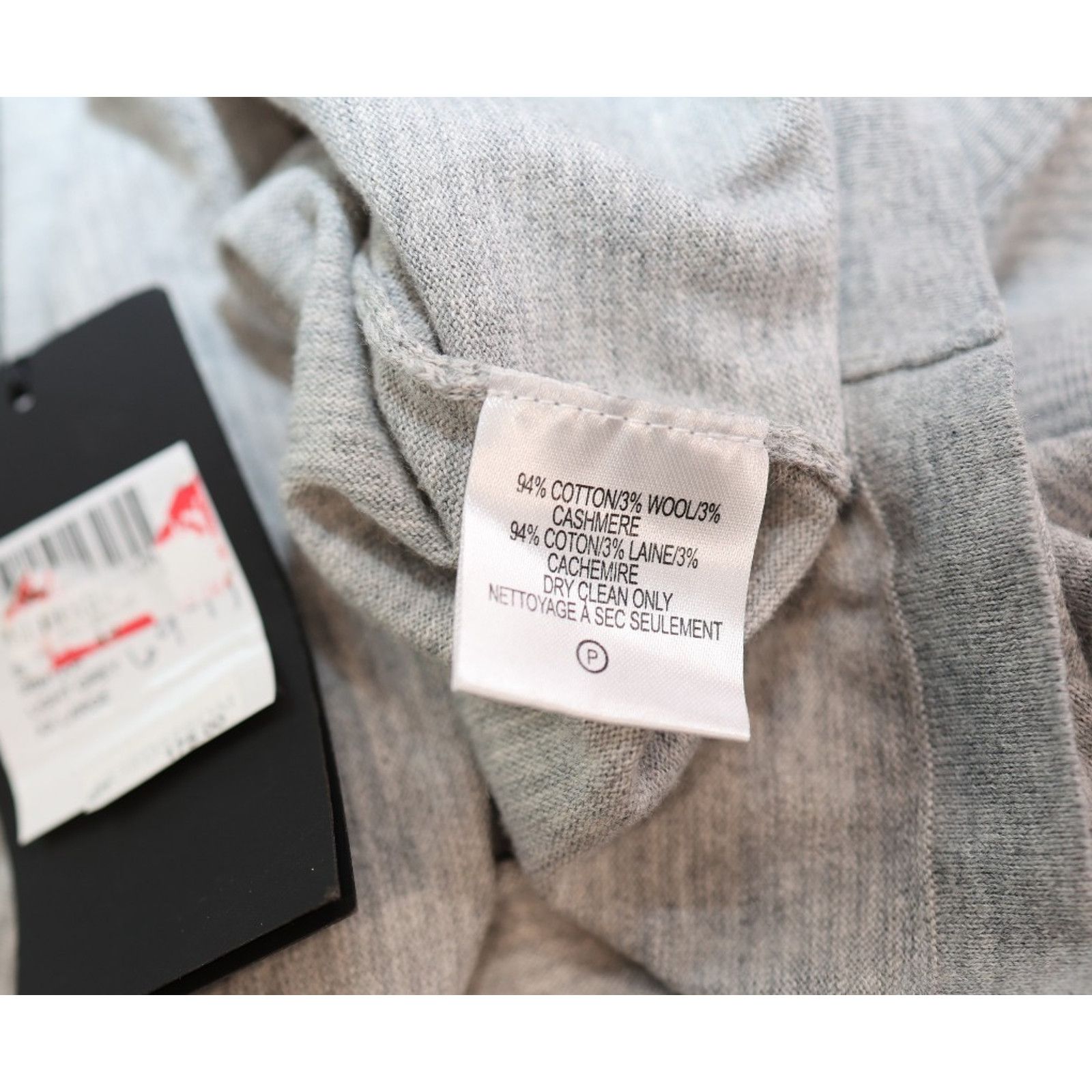Robert Barakett ROBERT BARAKETT Gray Sarina Polo Sweater Size XXL $175 Size US XXL / EU 58 / 5 - 7 Thumbnail