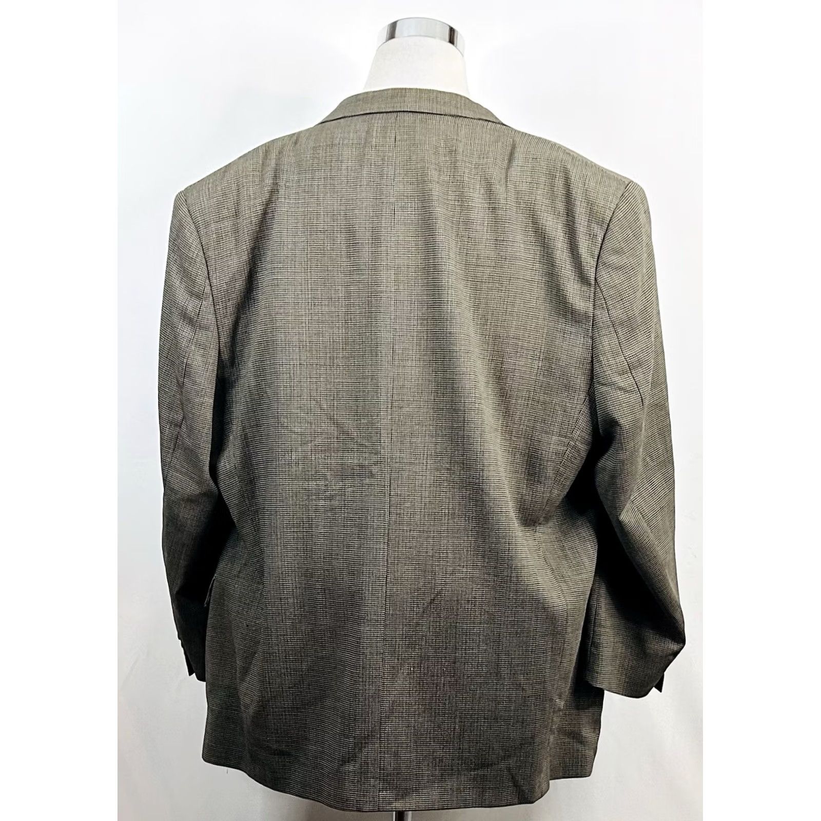 Jack Victor Jack Victor 54L Sport Coat 100% Wool Brown Knit Three-Button Lined Jacket/Coat Long Men's Regular Wool Notch Lapel 3-Button Vintage N/A Size US XS / EU 42 / 0 - 5 Thumbnail