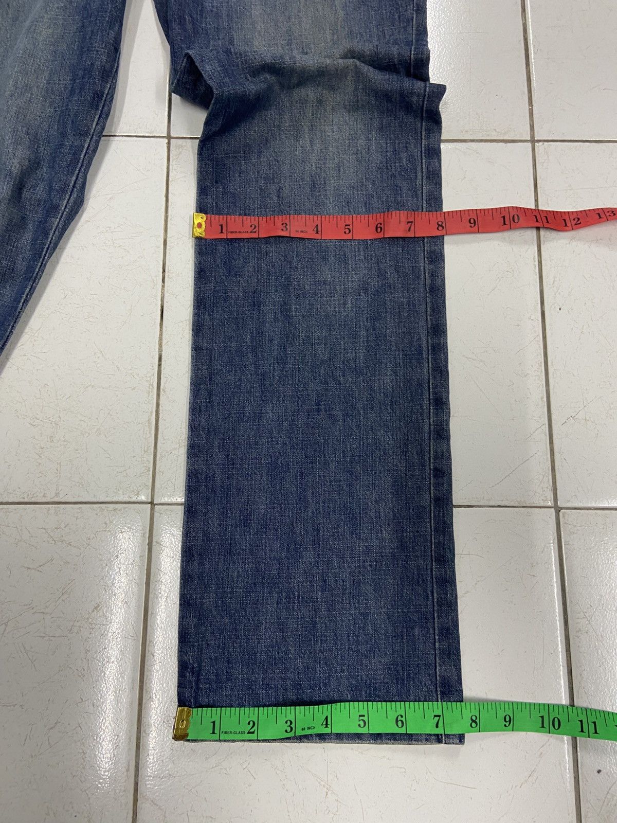 MCM MCM LEGERE STRAIGHT CUT DENIM JEANS Size US 27 - 13 Thumbnail