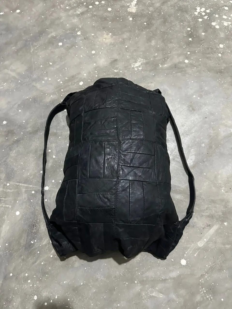 Leather Unknown Leather 2 Way Bag Nice Design Patches Size ONE SIZE - 8 Thumbnail
