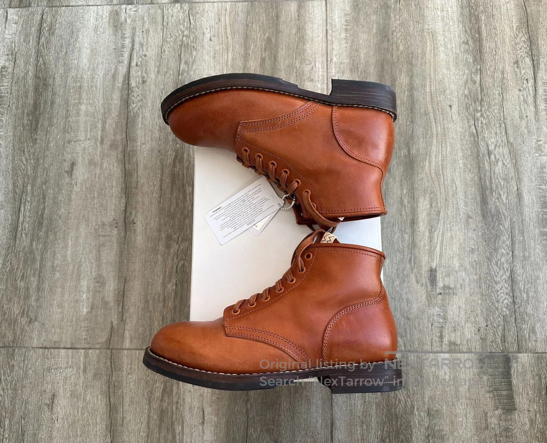 Visvim visvim brigadier leather boots for men. Size US 8.5 / EU 41-42 - 2 Thumbnail