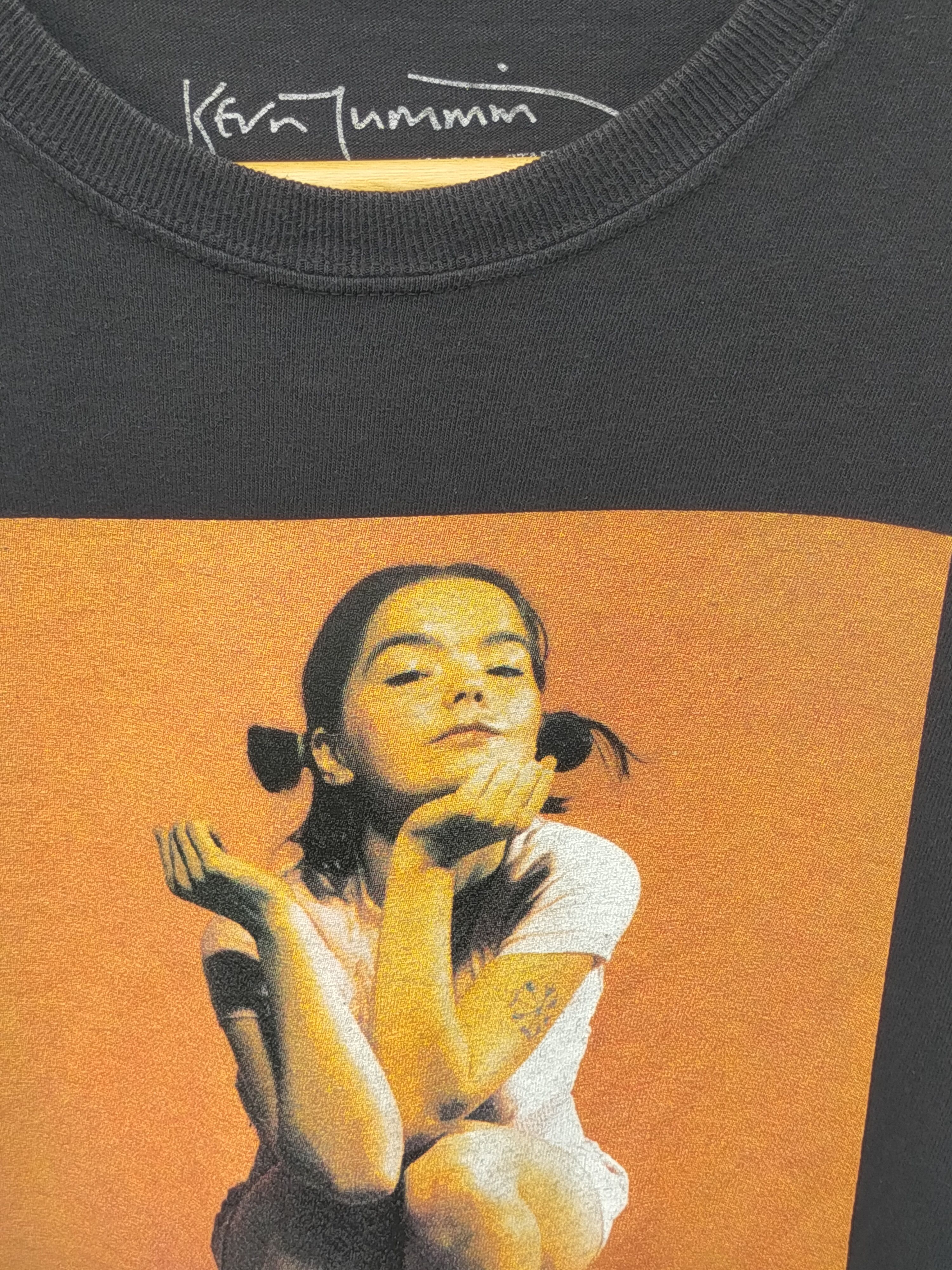 Band Tees × Journal Standard × Vintage 🔥 BJORK PHOTO PRINT BY KEVIN CUMMIN T-SHIRT Size US M / EU 48-50 / 2 - 6 Thumbnail