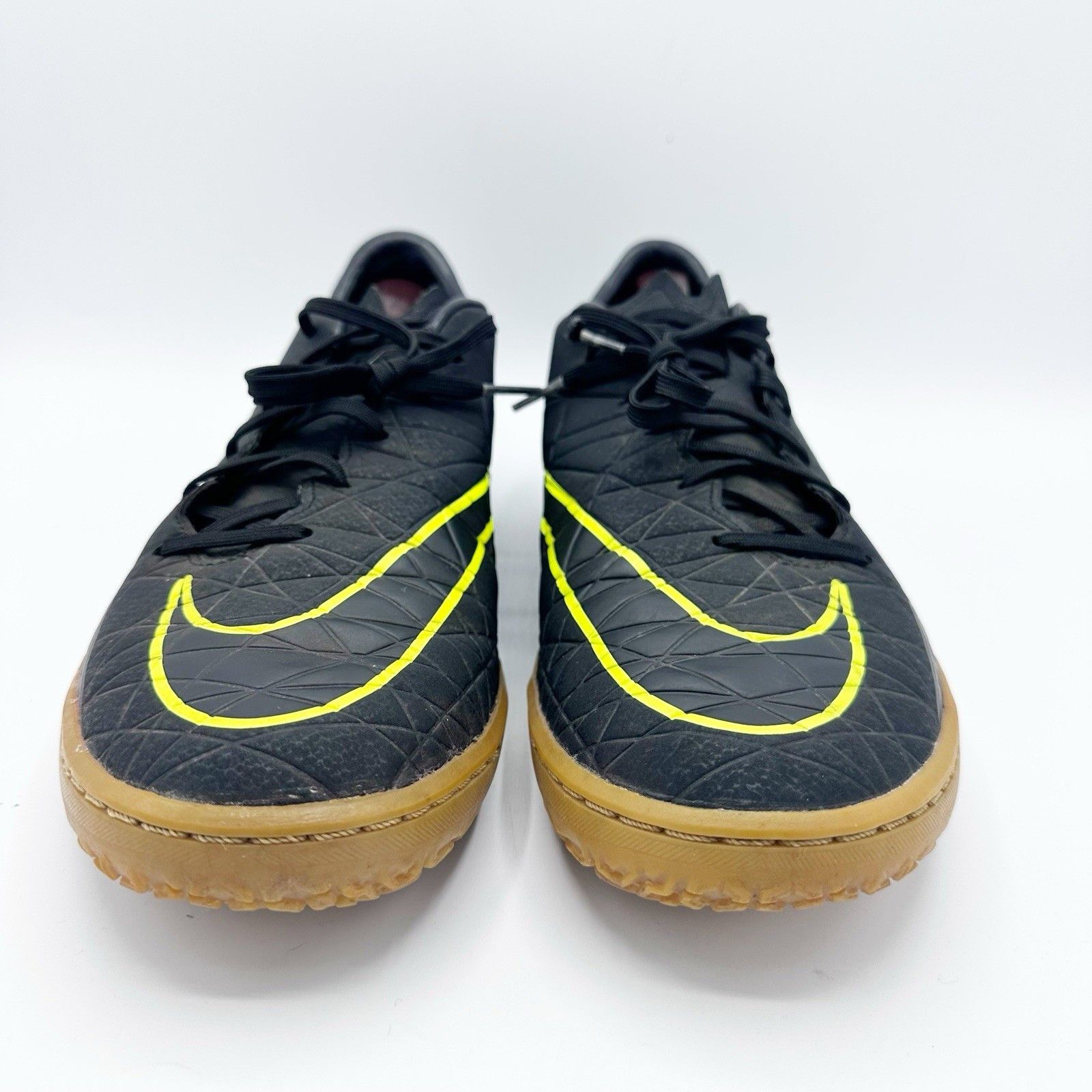 Nike Nike Hypervenom Phelon II IC Mens's Black Volt Soccer Shoes Size US 11.5 / EU 44-45 - 5 Thumbnail