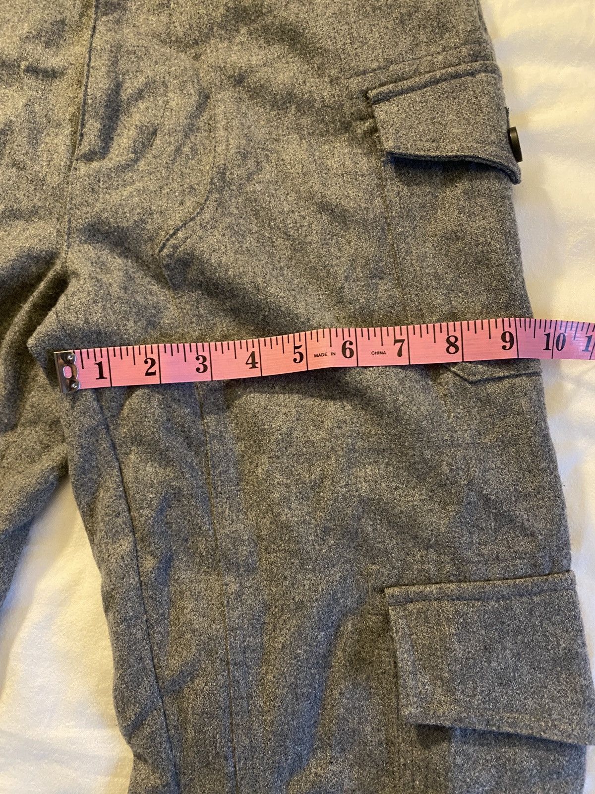 Kith Kith Grey Wool Cargo Pants Size US 28 / EU 44 - 7 Thumbnail