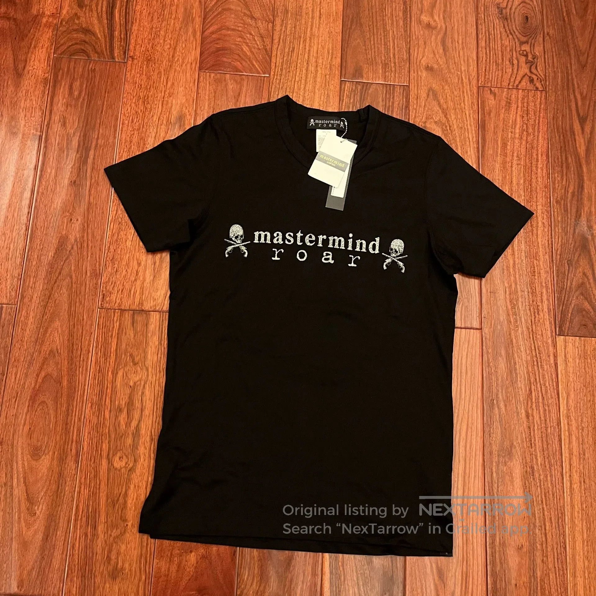 Mastermind Japan × Mickey Mouse × Roar t shirt mastermind x roar x