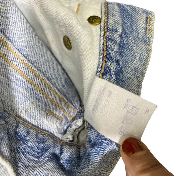 Edwin Vtg EDWIN US CLASSIC Blue Season Straight Cut Jeans Pant Size US 30 / EU 46 - 8 Thumbnail