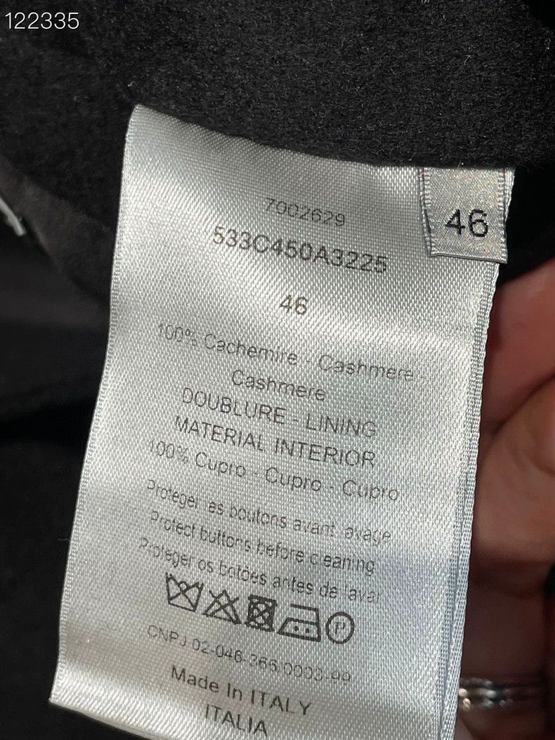 Dior Dior Men's black lapel double-breasted casual jacket 2502-N Size US S / EU 44-46 / 1 - 4 Thumbnail