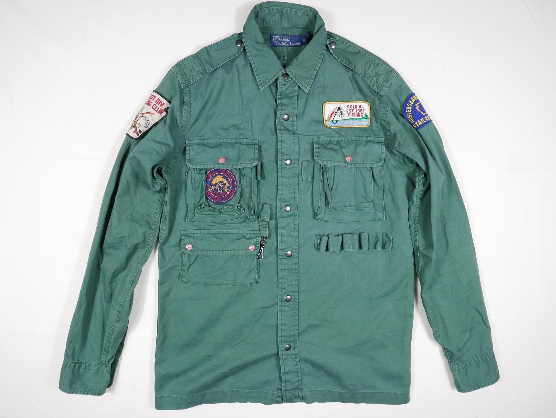 Polo Ralph Lauren Shirt Fishing Sportsman Hunting XS