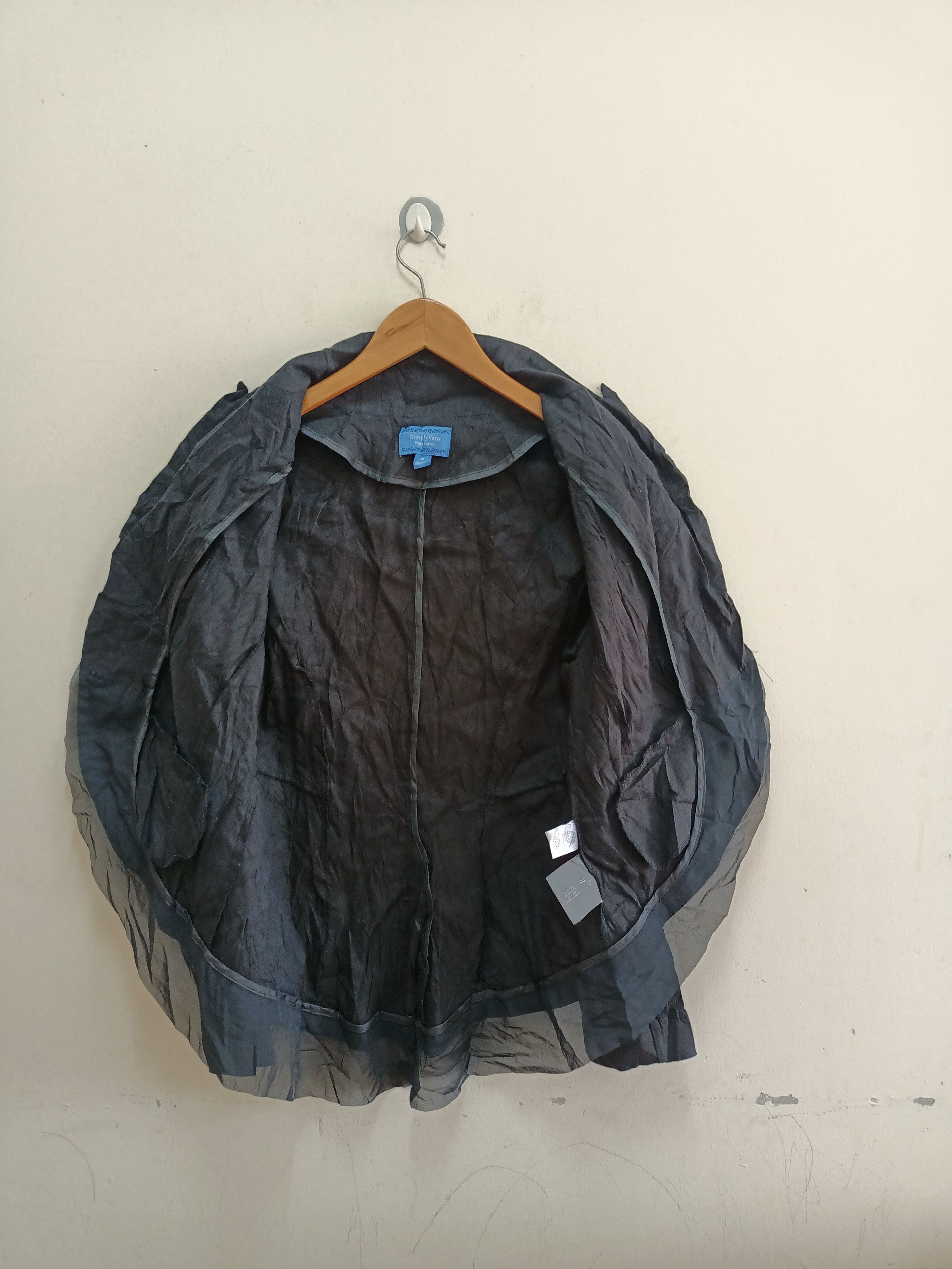 Vera Wang Simply Vera by Vera Wang coat jacket Size S / US 4 / IT 40 - 3 Thumbnail