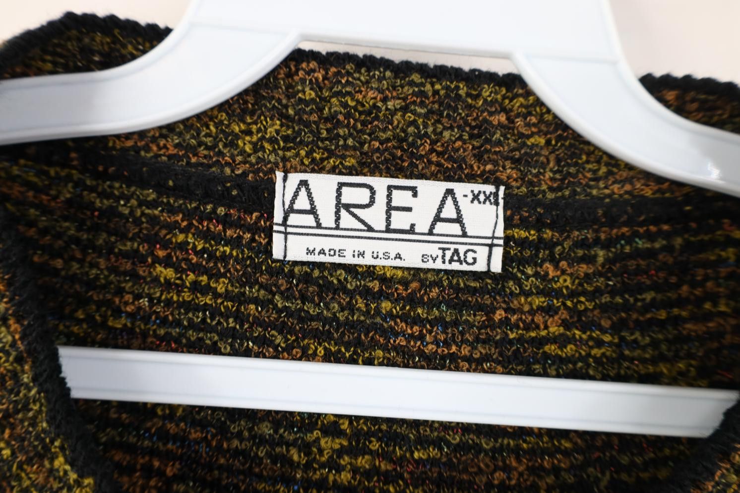 Vintage Deadstock Vintage 90s Coogi Style Checkered Knit Sweater USA Size US XXL / EU 58 / 5 - 4 Thumbnail