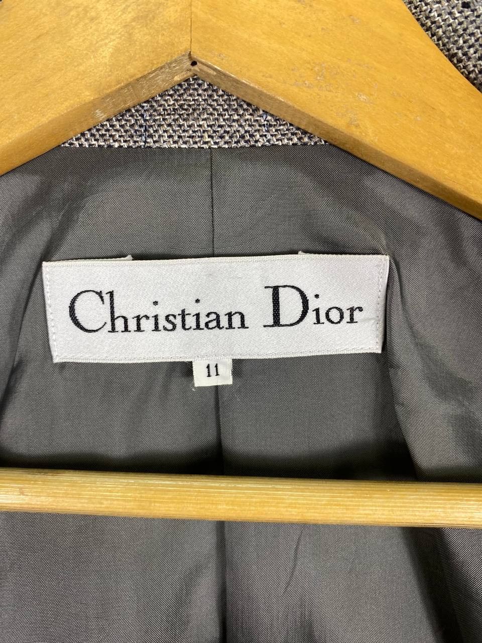 Christian Dior Monsieur × Designer christian dior wool jacket nice design Size M / US 6-8 / IT 42-44 - 6 Thumbnail