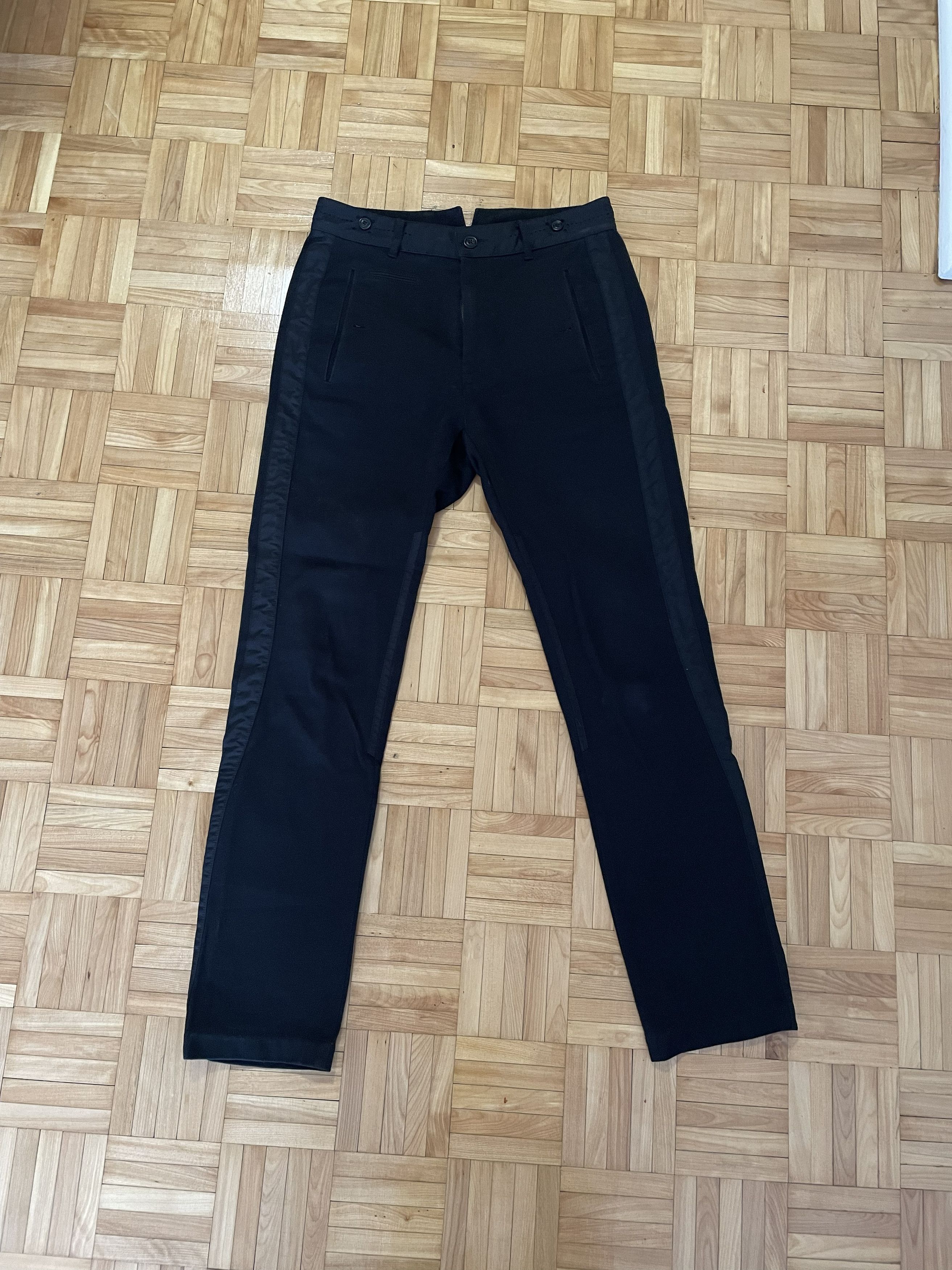 Diesel Vtg Diesel Pants Size W28 Black Straight Leg Button Fly Size US 28 / EU 44 - 2 Thumbnail