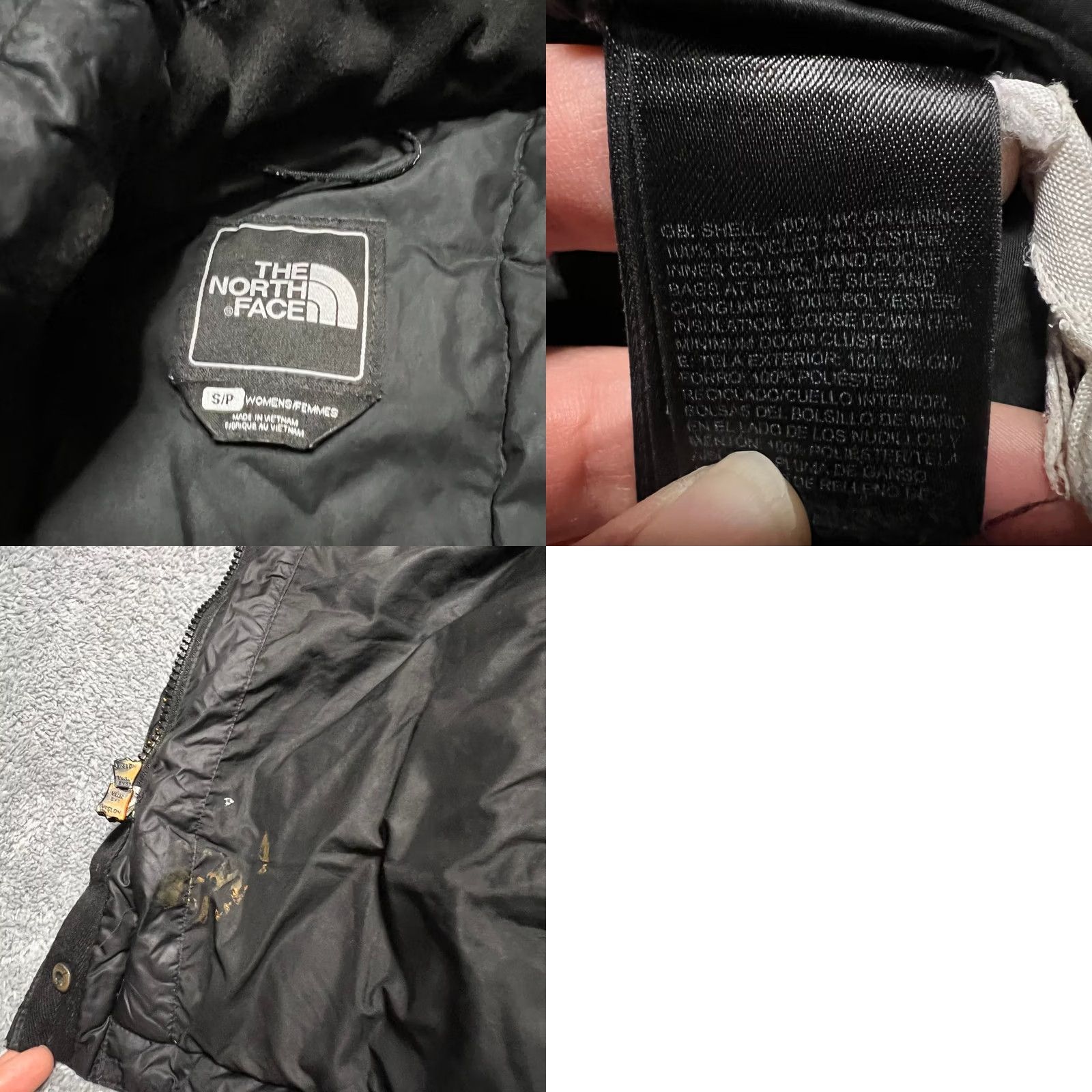 The North Face VINTAGE The North Face Puffer Jacket Womens S Regular Black 560 Down Long Coat Black Flaws Women Size S / US 4 / IT 40 - 9 Thumbnail