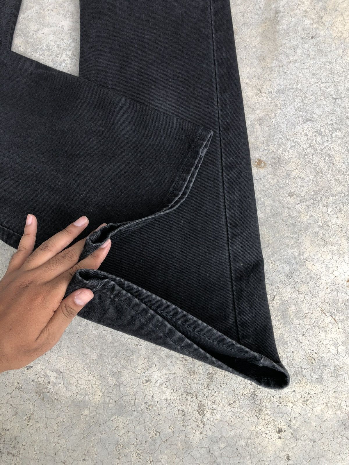 If Six Was Nine Y2k Wrangler Flared Jeans Distressed Jeans Size US 32 / EU 48 - 13 Thumbnail