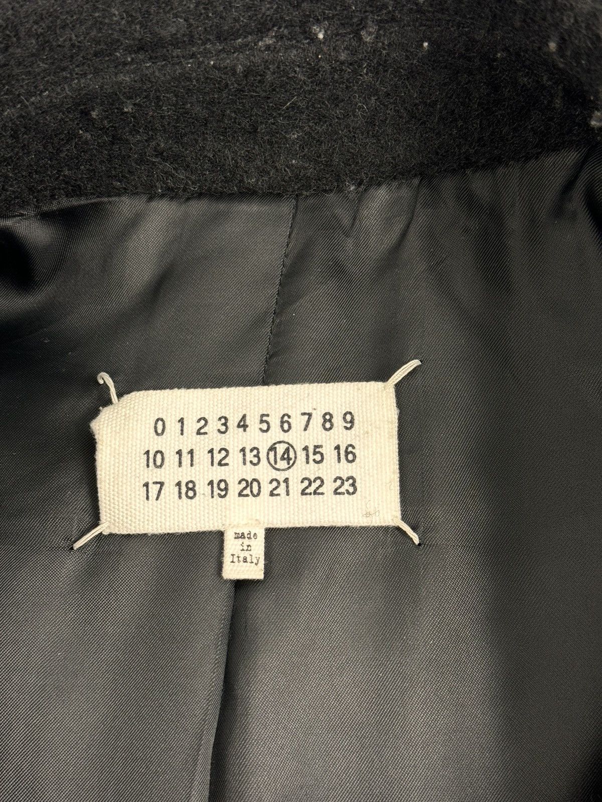 Maison Margiela WOOL OVERSIZED COAT Size US L / EU 52-54 / 3 - 6 Thumbnail