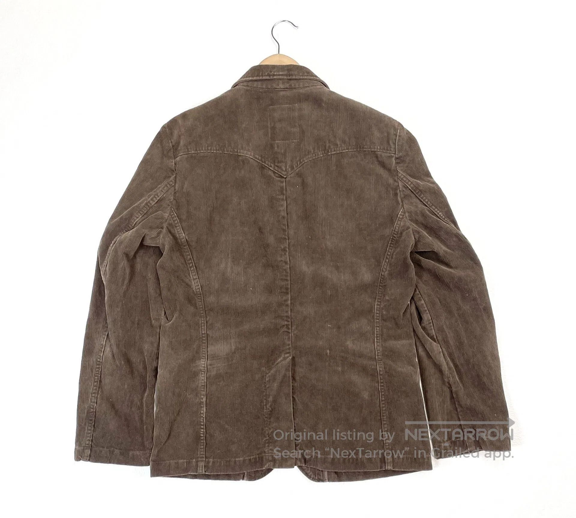 Visvim visvim corduroy blazer in heavy mud dye. Size US M / EU 48-50 / 2 - 2 Thumbnail