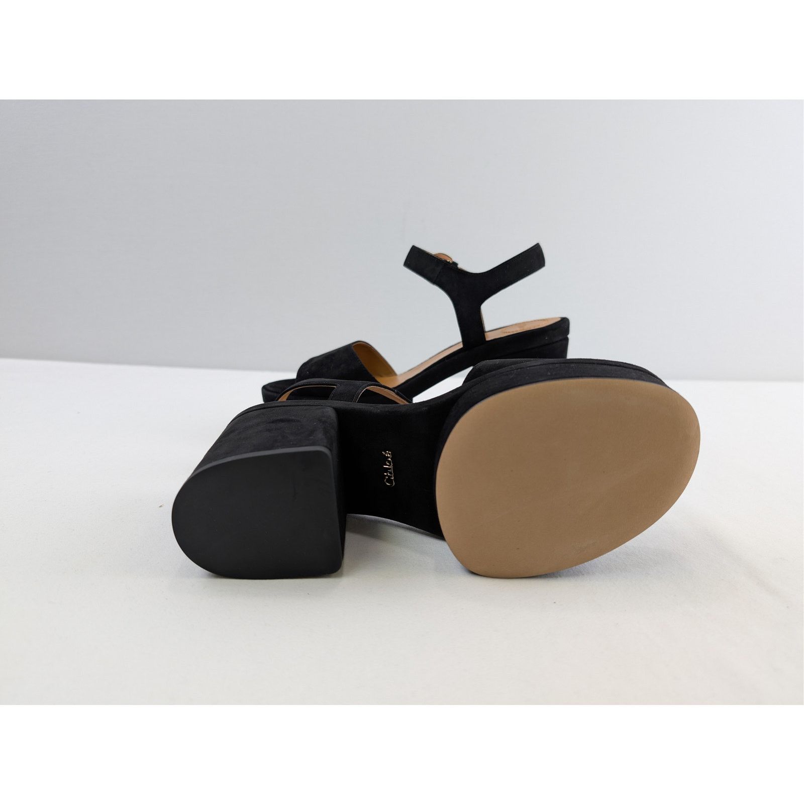 Chloe o1rshd1 Womens Sandal in Black Size US 8 / IT 38 - 13 Thumbnail
