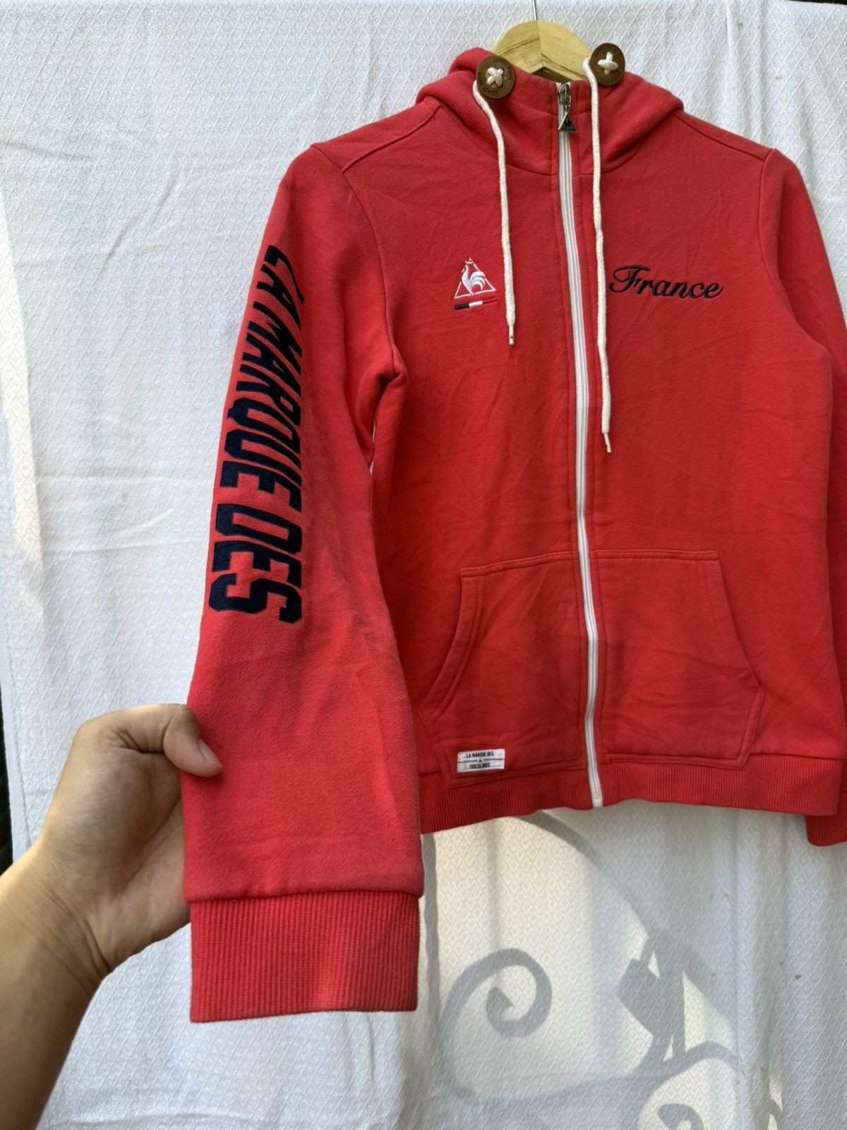 Le Coq Sportif Le coq sportif sweatshirt zipper hoodie Size US S / EU 44-46 / 1 - 6 Thumbnail