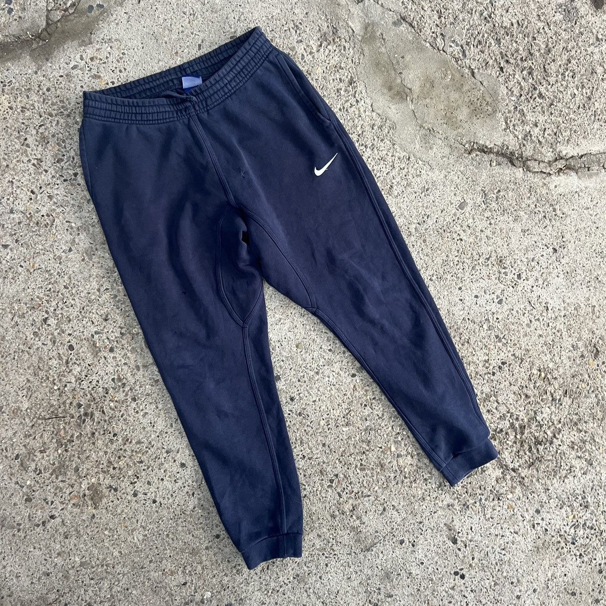 Nike × Vintage 90’s NIKE SWOOSH LOGO 2k RARE TRACK BAGGY PANTS Size US 30 / EU 46 - 2 Thumbnail
