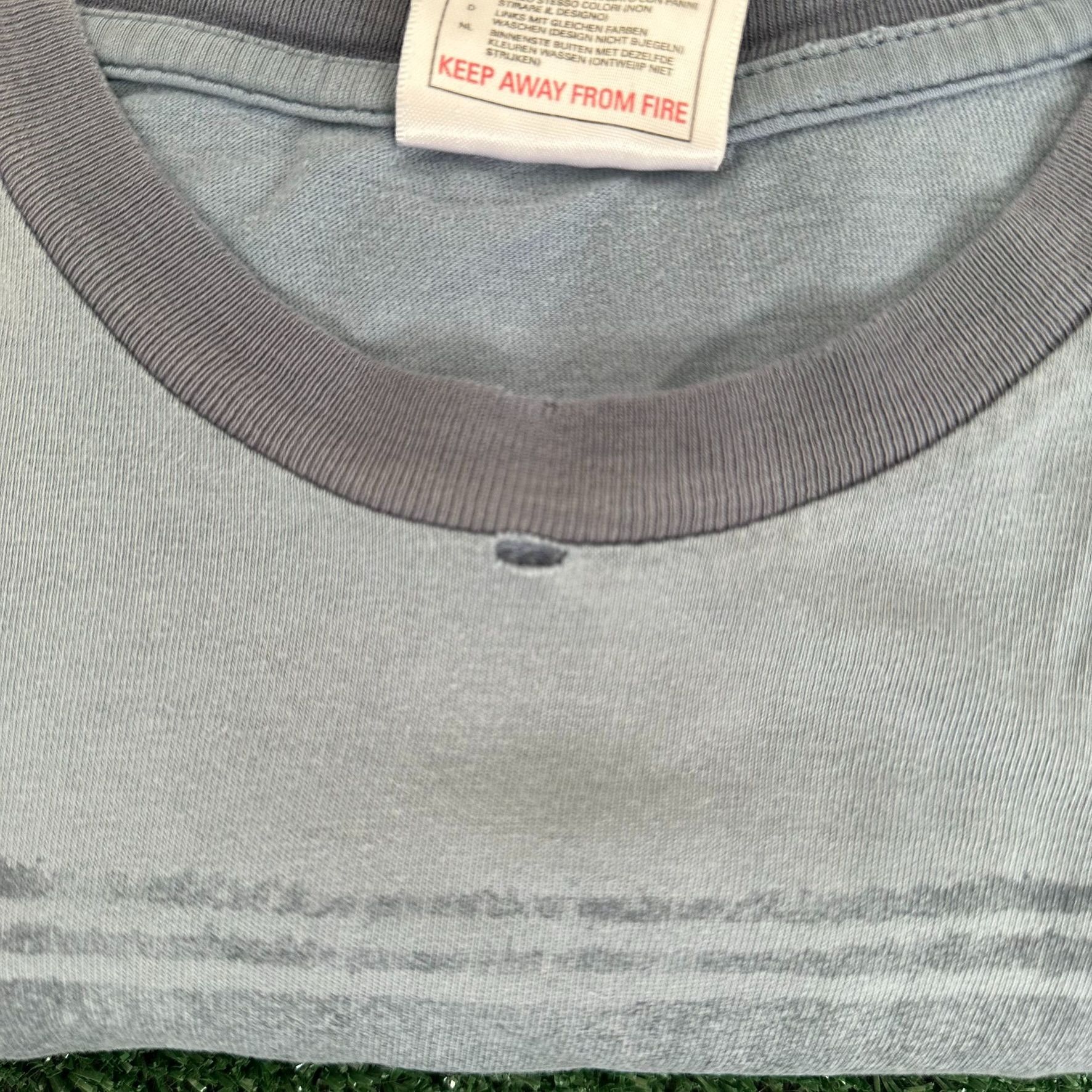 Nike Vintage 90s Nike 1971 Box Logo Ringer T-Shirt Distressed Fad Size US L / EU 52-54 / 3 - 7 Thumbnail