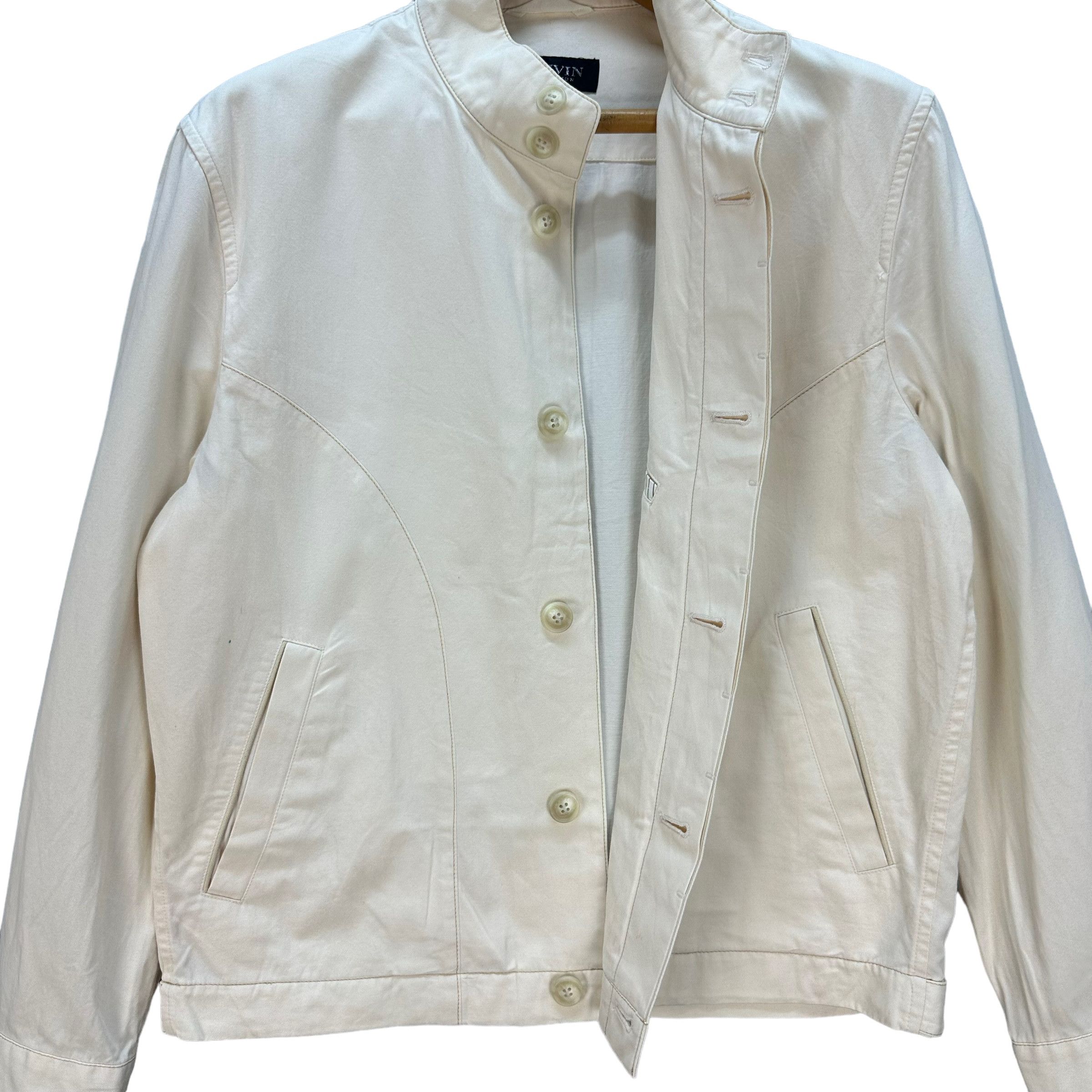 Lanvin LANVIN COLLECTION WHITE CASUAL JACKET #8699-021 Size US M / EU 48-50 / 2 - 7 Thumbnail