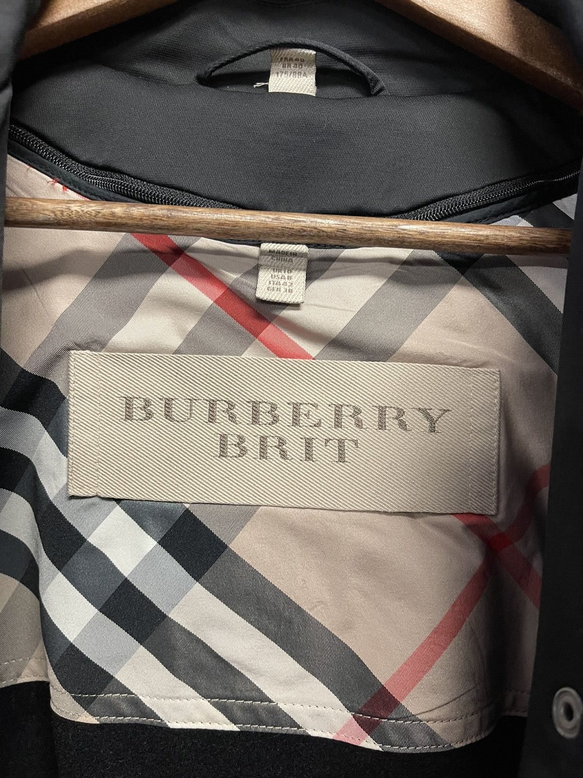 Burberry Size M - Burberry Brit Jacket Black Parka/Raincoat Size M / US 6-8 / IT 42-44 - 9 Thumbnail