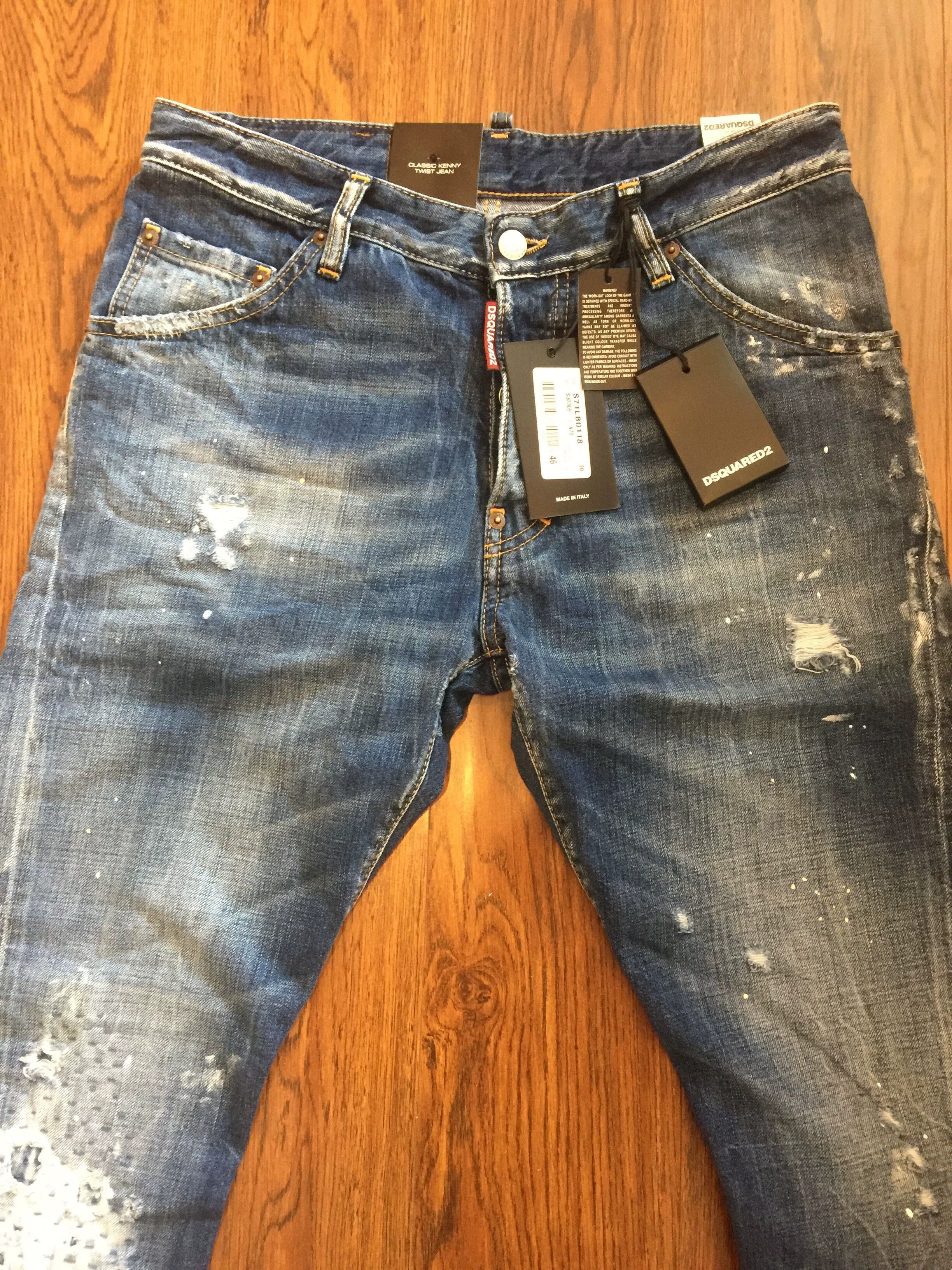 Dsquared2 Dsquared2 D2 Classic KT Distressed Jeans Size US 30 / EU 46 - 3 Thumbnail