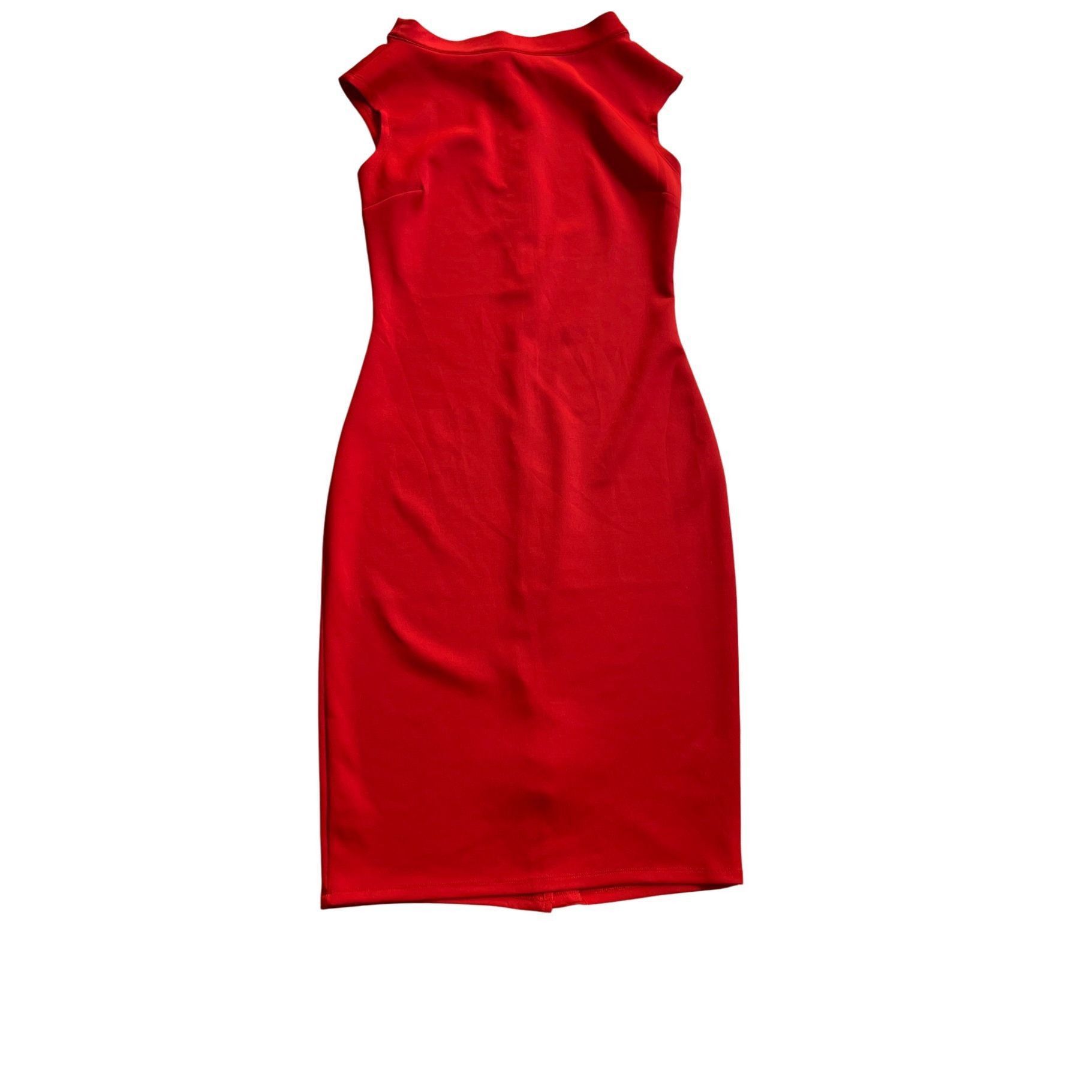 Other NEW YORK COMPANY MIDI BODYCON RED PENCIL DRESS M Size M / US 6-8 / IT 42-44 - 2 Thumbnail