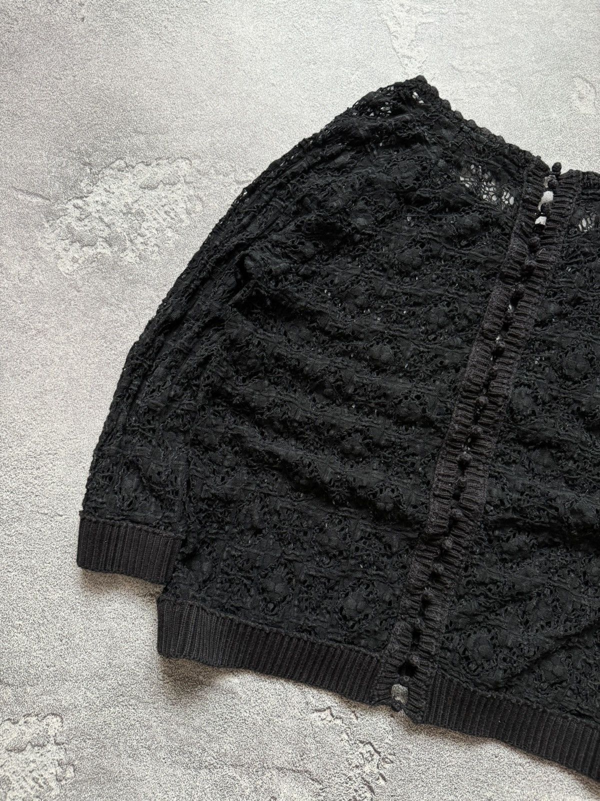 Isabel Marant × Isabel Marant Etoile × Vintage Isabel Marant 1 black mesh knitwear sweater long sleeve Size S / US 4 / IT 40 - 12 Thumbnail