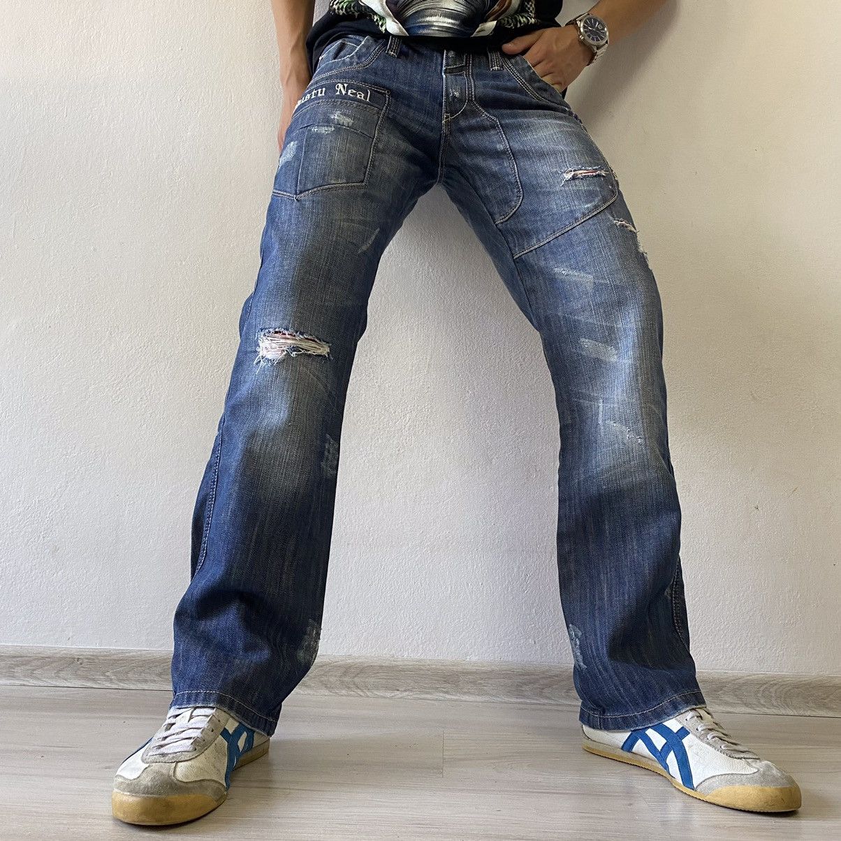 Crazy Vintage Y2K Skater Jeans Baggy