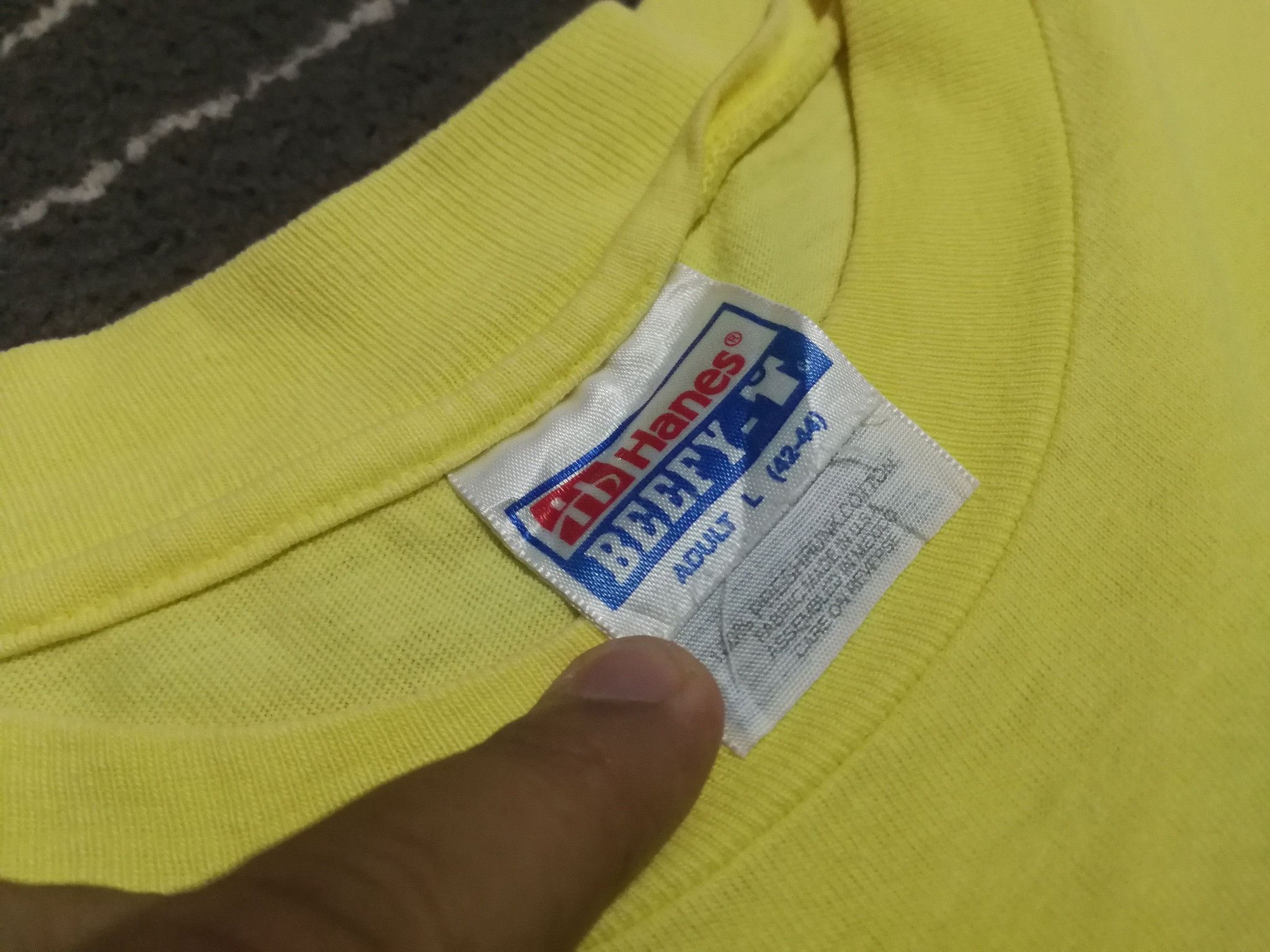 Hanes × Japanese Brand Vintage Hanes MOONEYES yokohama M 2075 Size US M / EU 48-50 / 2 - 3 Thumbnail