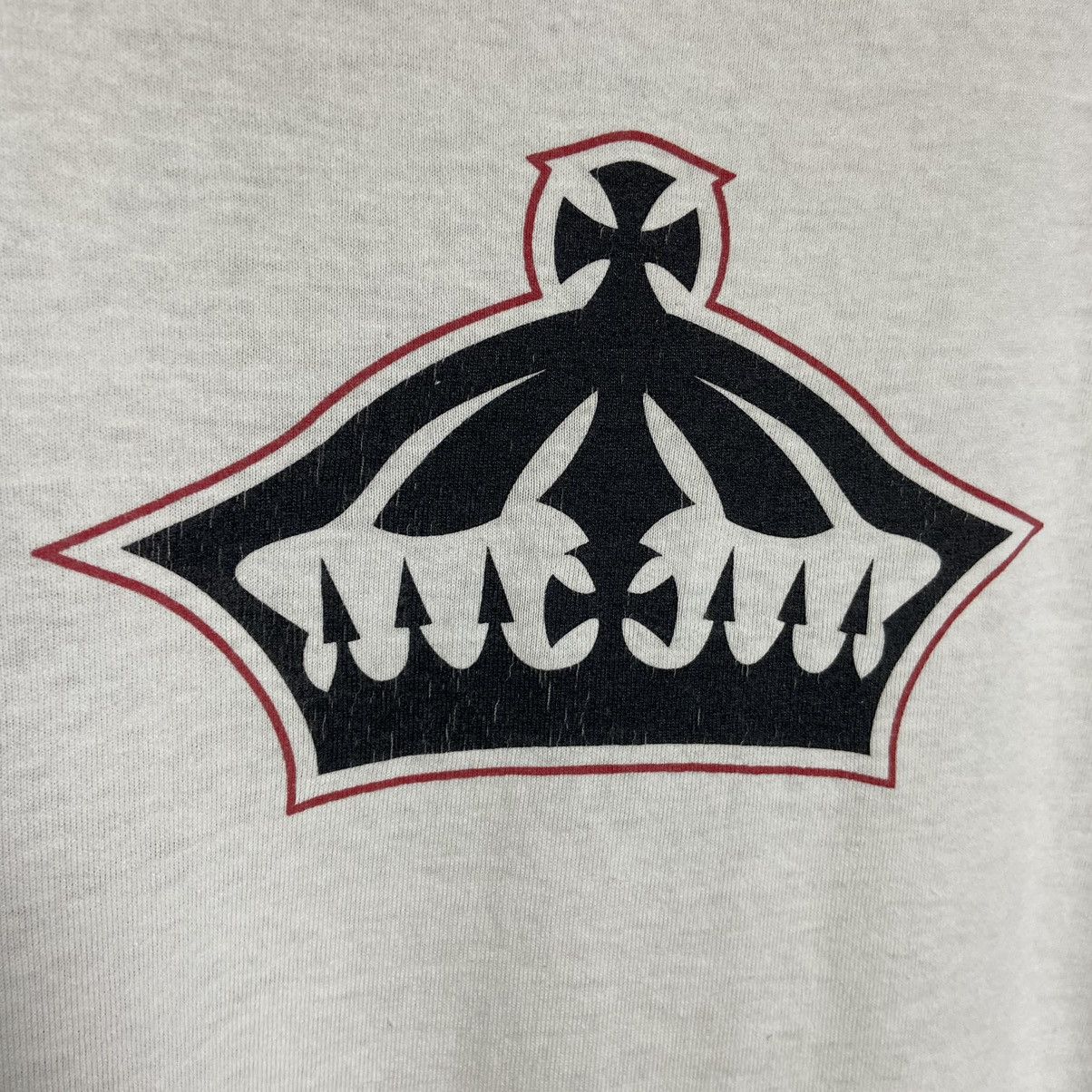 Vintage Rare Vintage 90s Greed War FITTED Hawaii Skateboard T-Shirt Size US XL / EU 56 / 4 - 5 Thumbnail